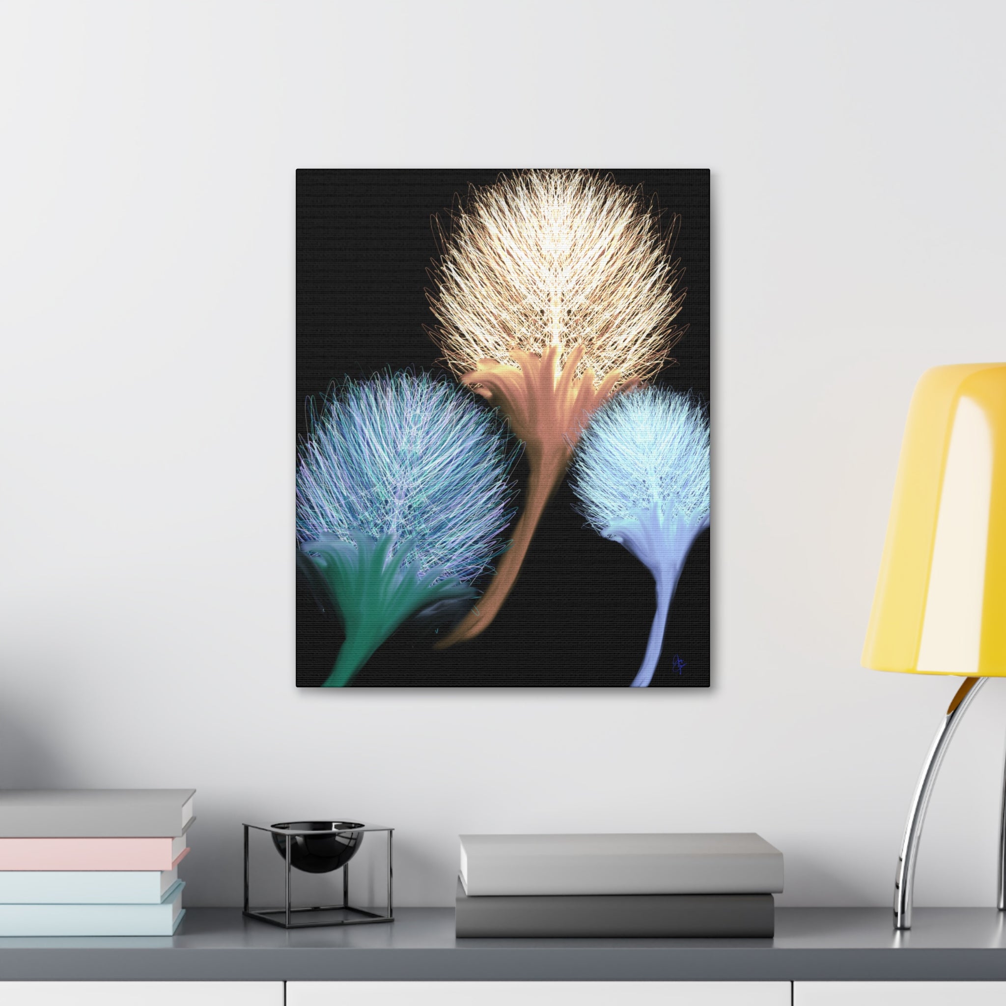 Floral Frond Canvas