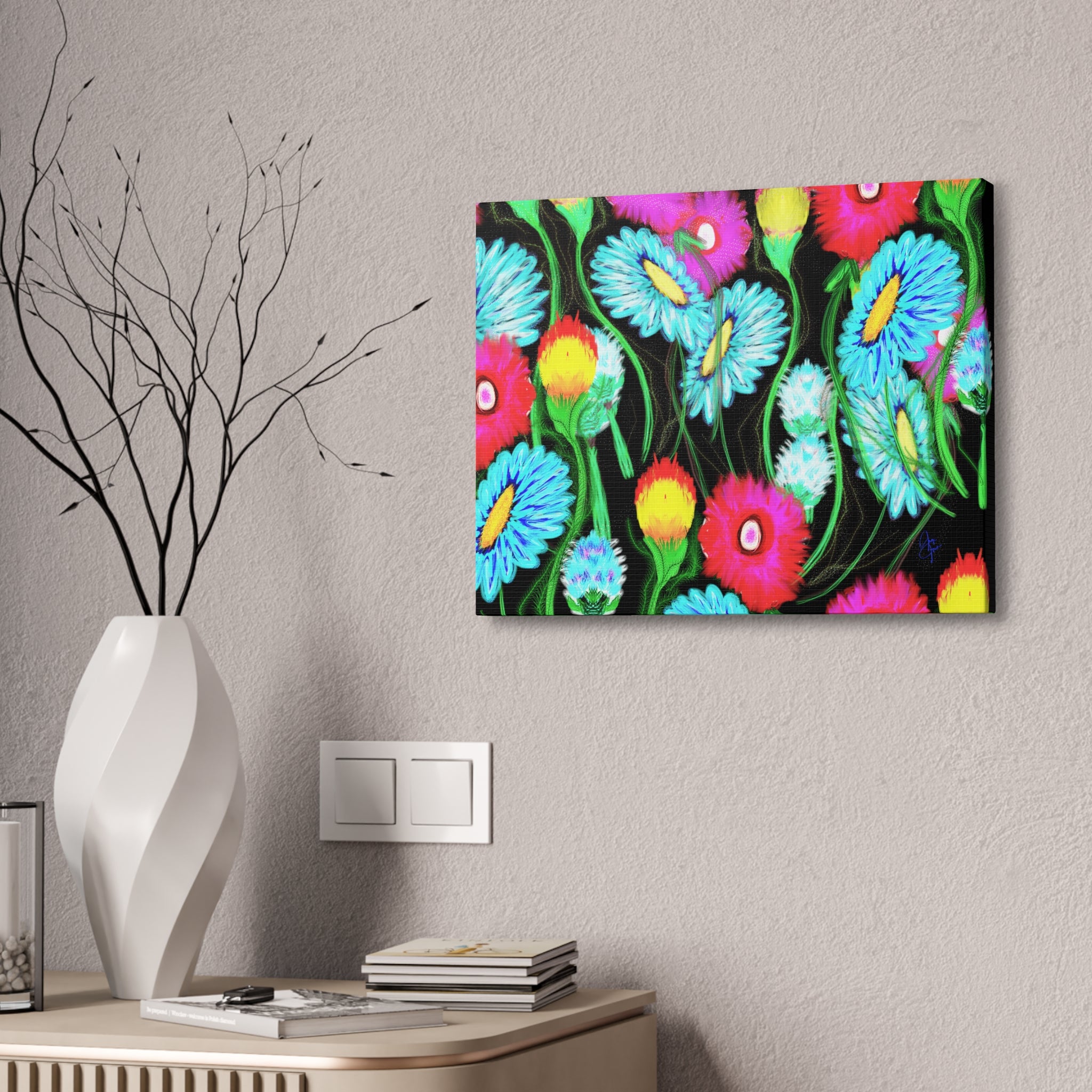 Floral Pop Canvas