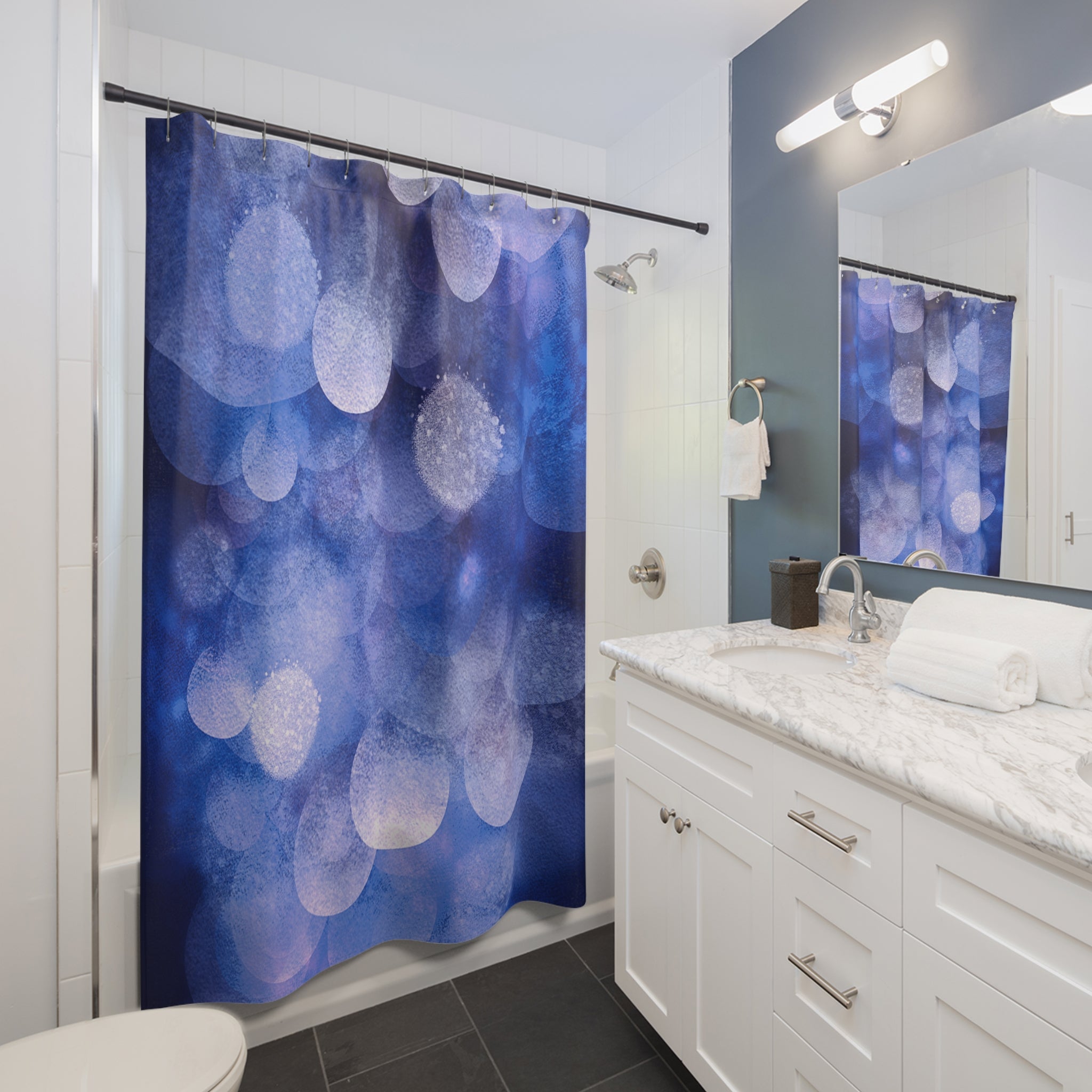 Bubbles Shower Curtain