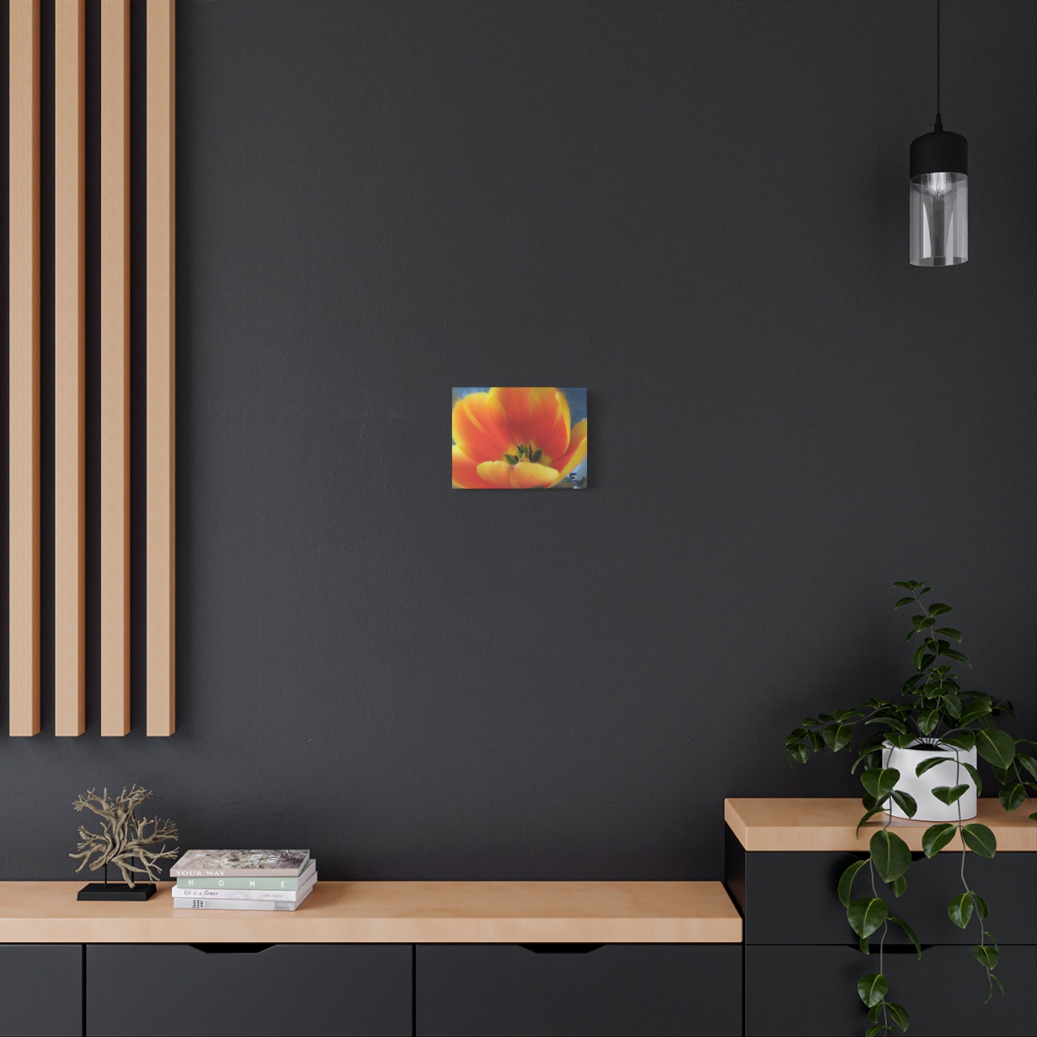 Vibrant Floral Canvas Wall Art