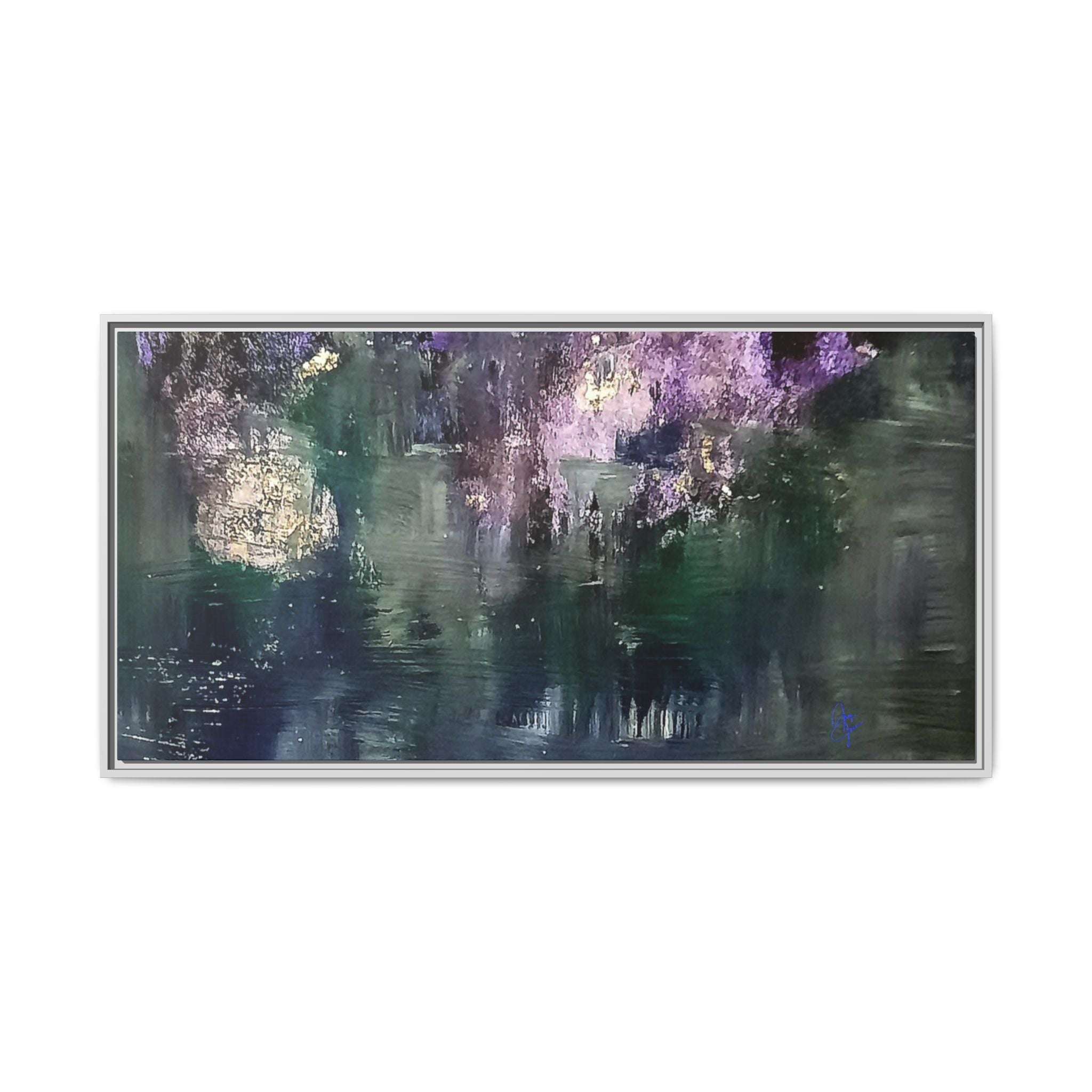 Impressionism Vibes Matte Canvas Print (Framed)