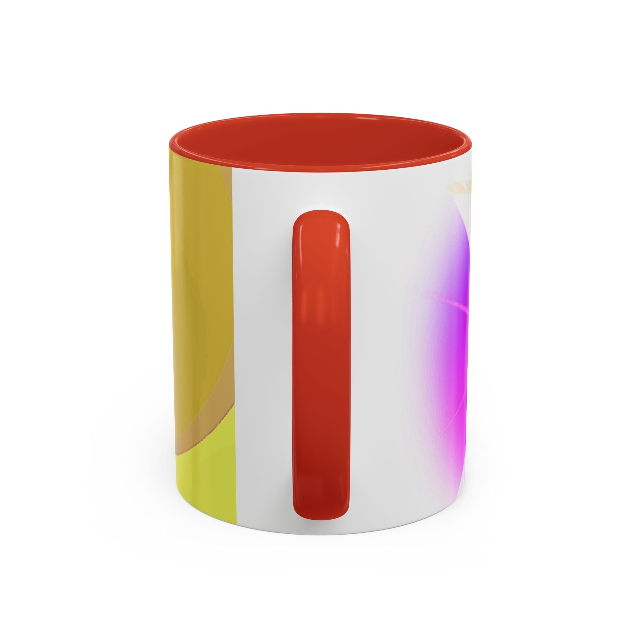 Colorful Heart Coffee Mug – Vibrant Abstract Love Accent Mug (11/15oz)
