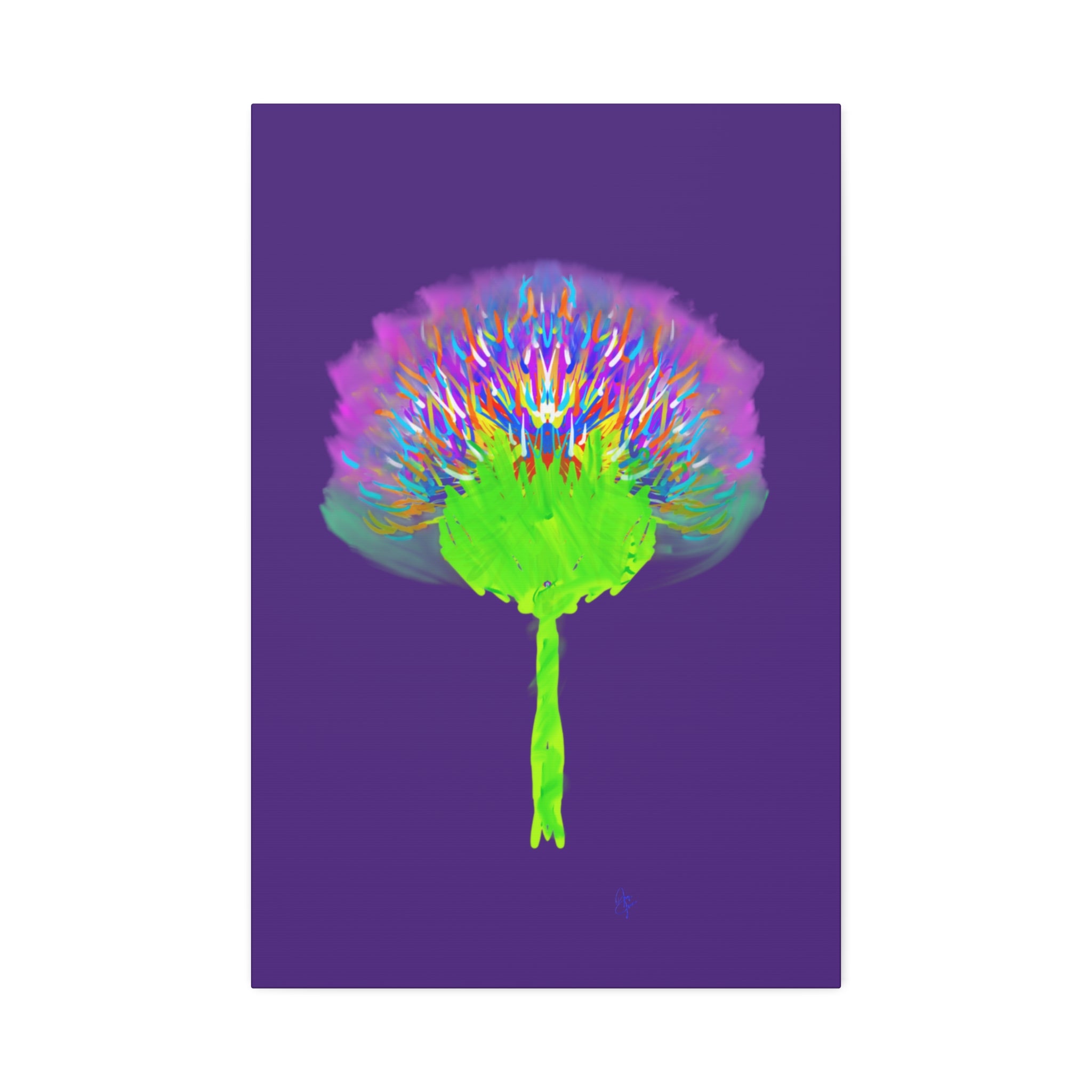 Vibrant Bloom Canvas