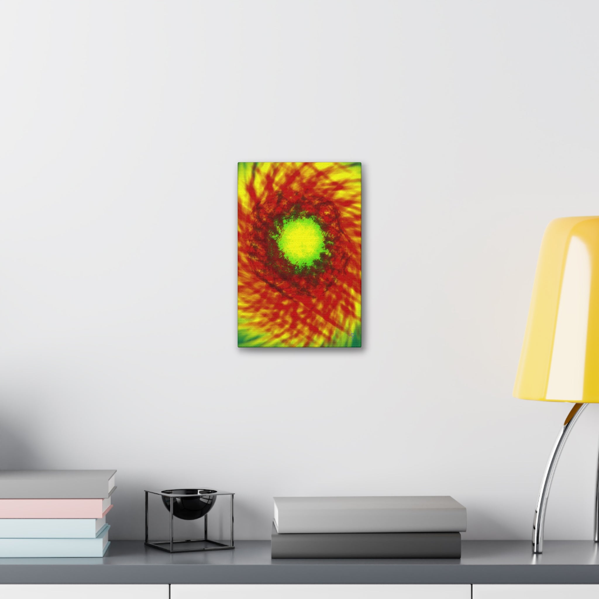 Glowing Blossom Canvas Stretched 1.5"