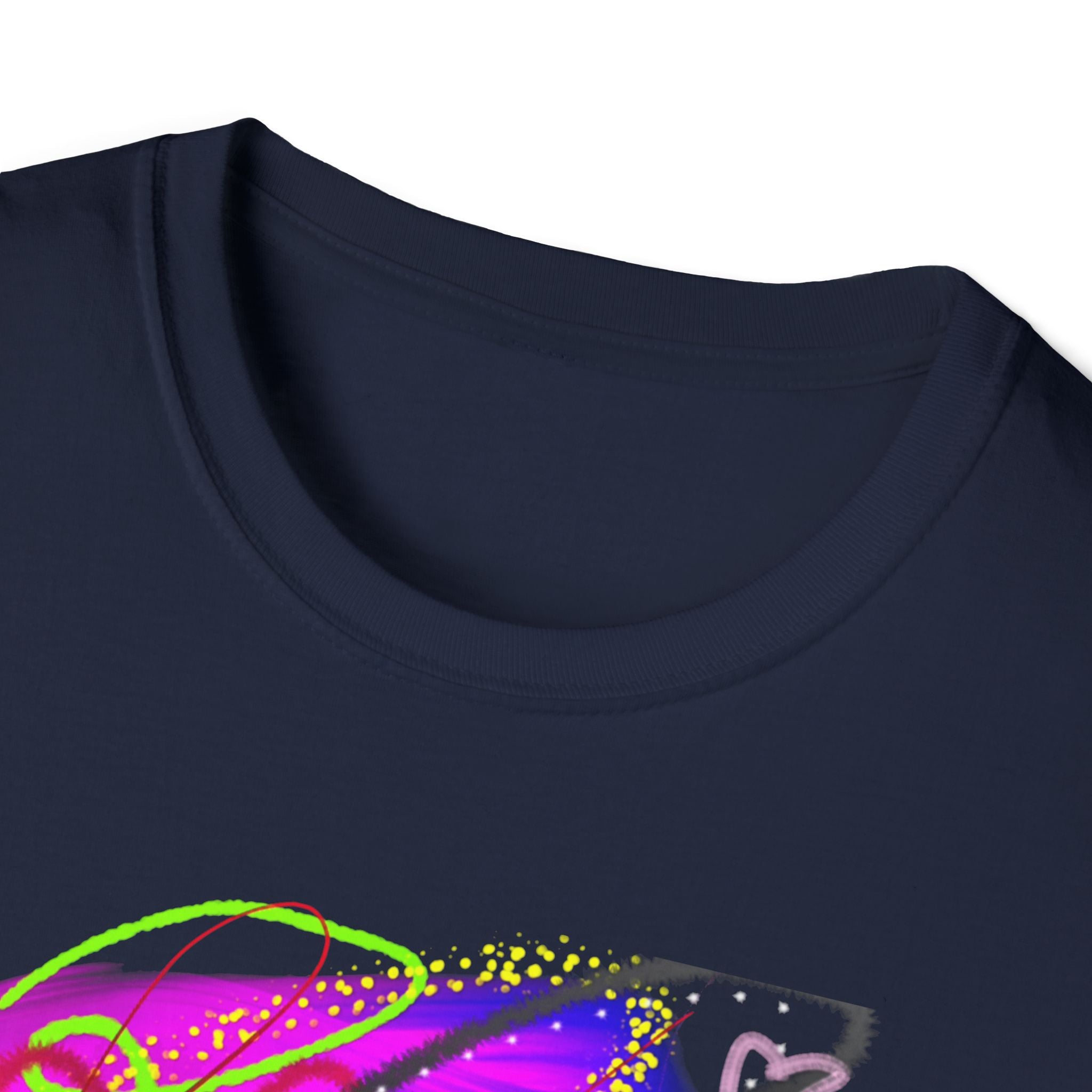 Abstract Neon Love T-Shirt — Colorful Graffiti Art Tee