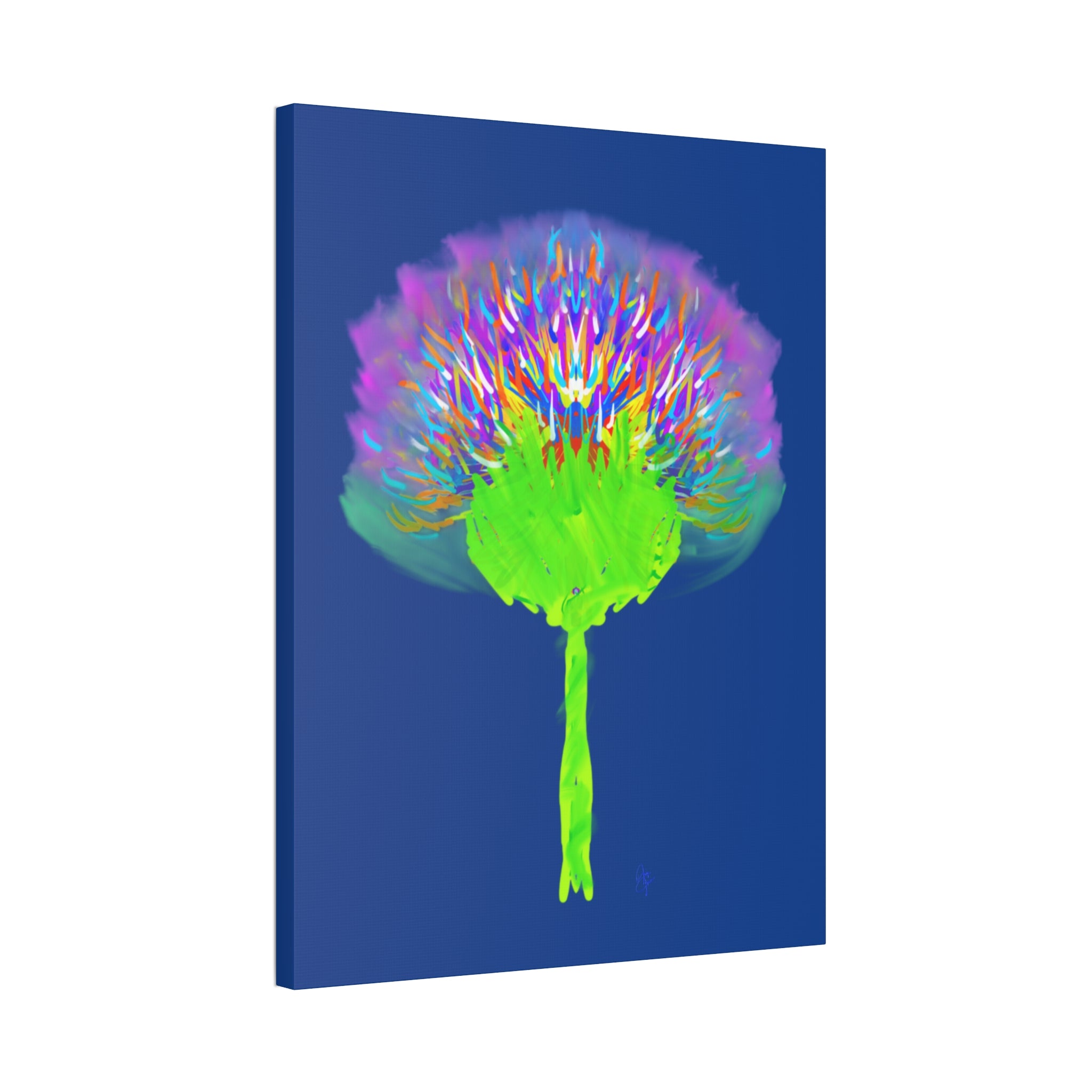 Vibrant Bloom Canvas