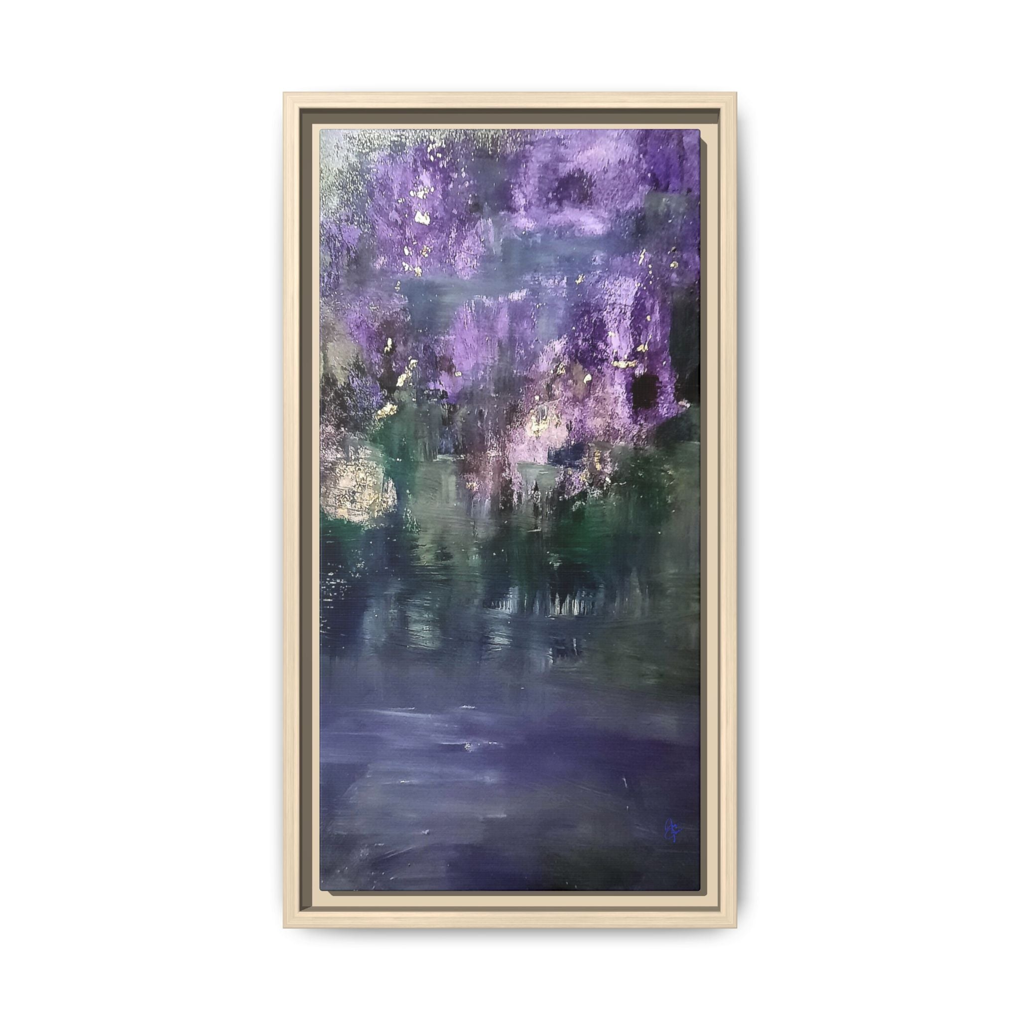 Impressionism Vibes Matte Canvas Print (Framed)