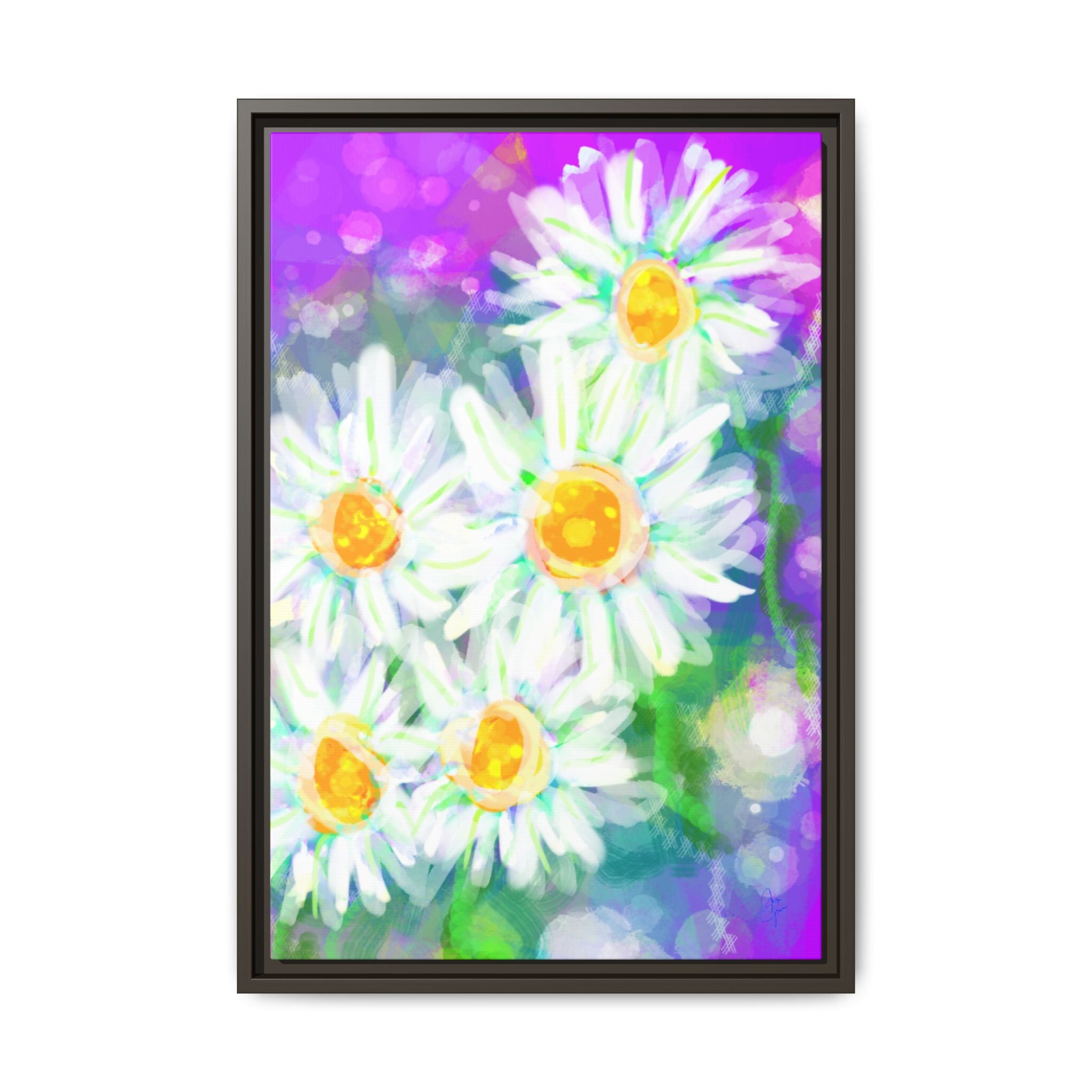 Matte Canvas, Framed (Multi-color)