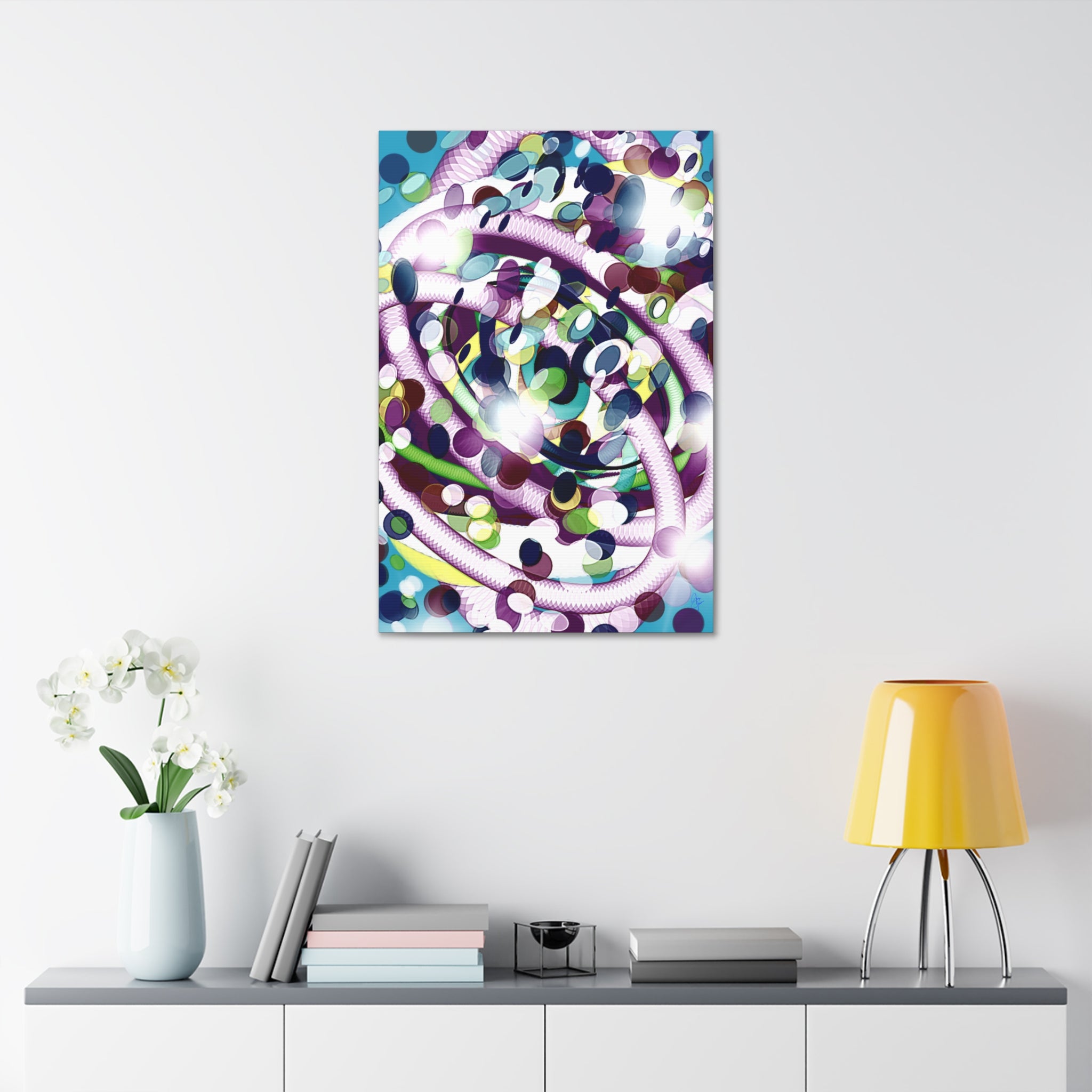 Colorful Wall Canvas Print — Add Color to Your Room