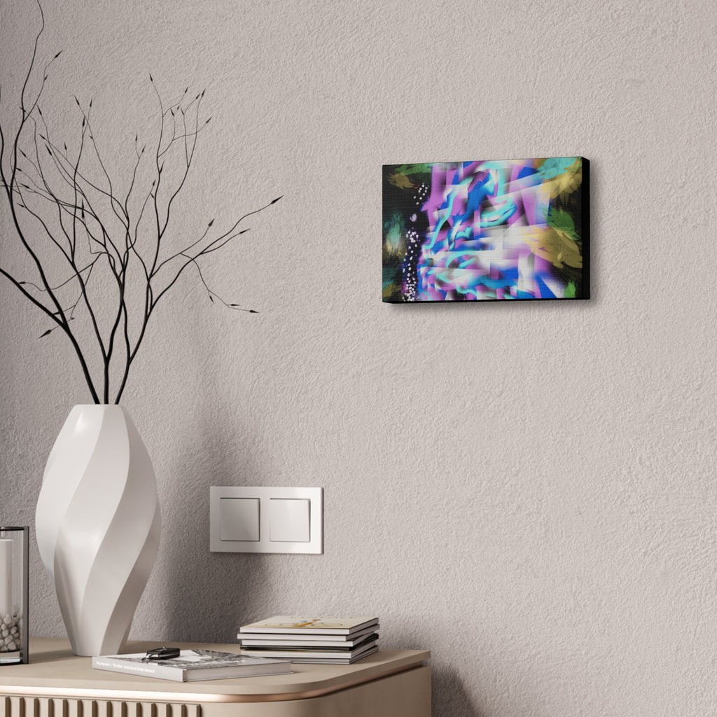 Geometric Butterfly Canvas Stretched 1.5"