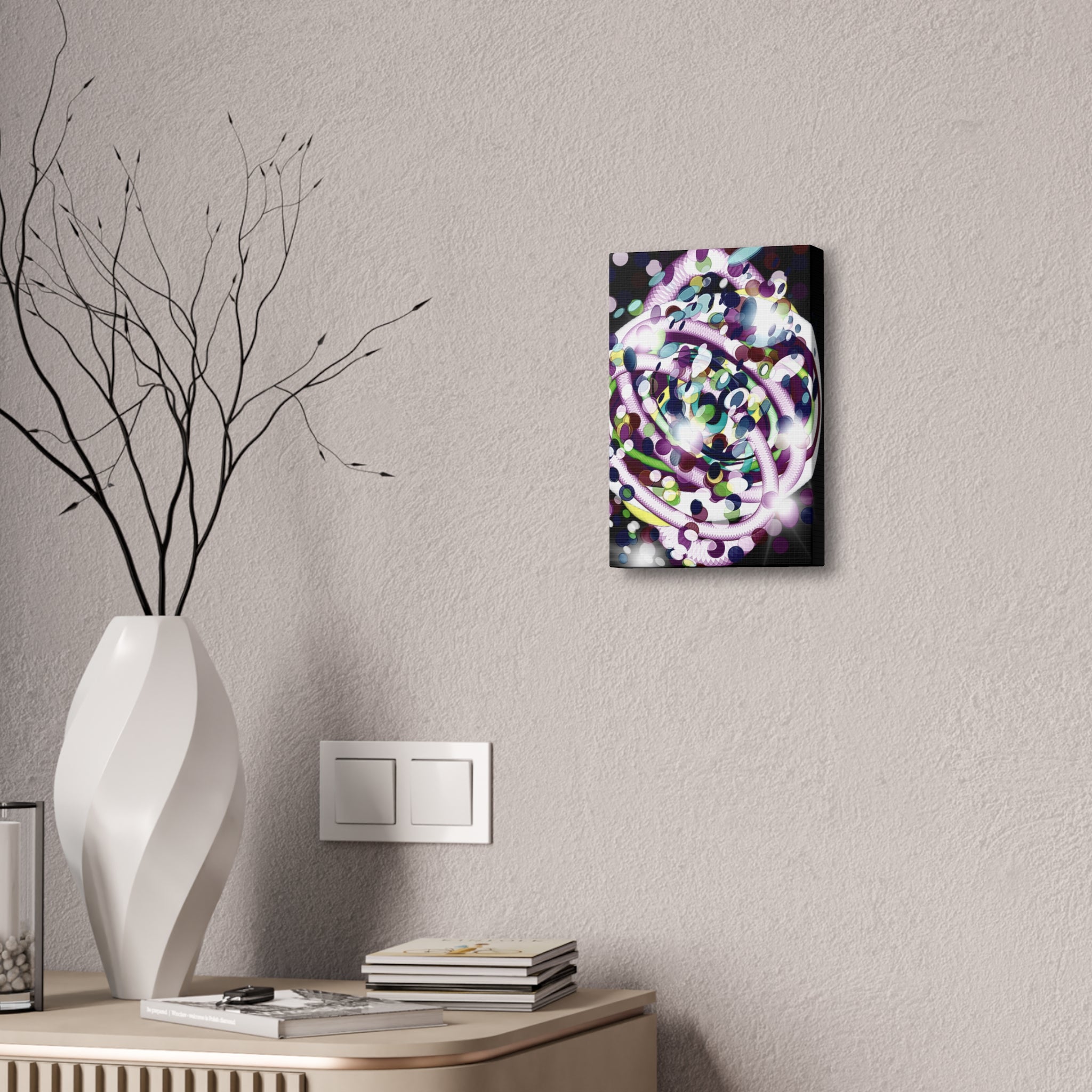 Colorful Wall Canvas Print — Add Color to Your Room