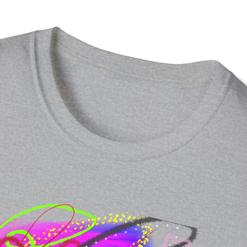 Abstract Neon Love T-Shirt — Colorful Graffiti Art Tee