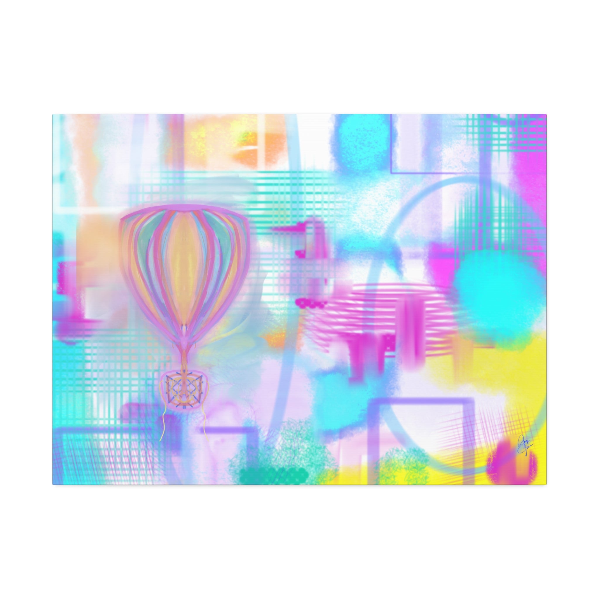 Hot Air Balloon Ride Canvas Print — Stretched 1.5"