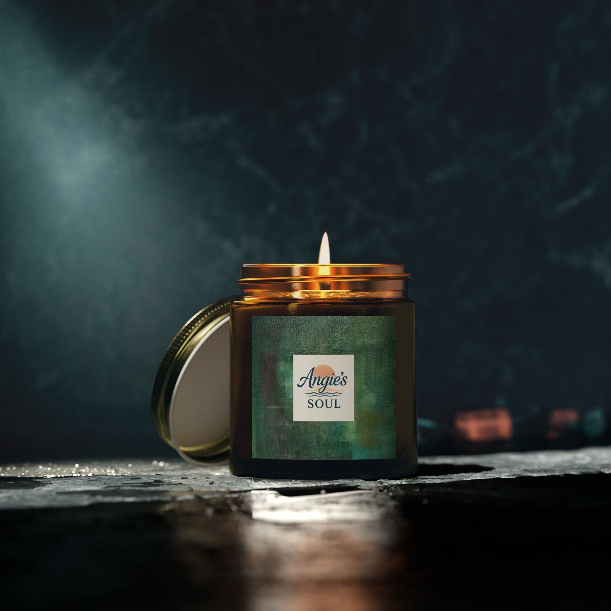 Scented Candles - Coconut Apricot Bliss for Relaxation and Wellness