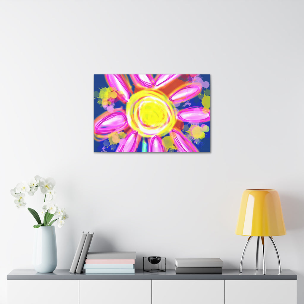 Bright Sunshine Daisy Canvas