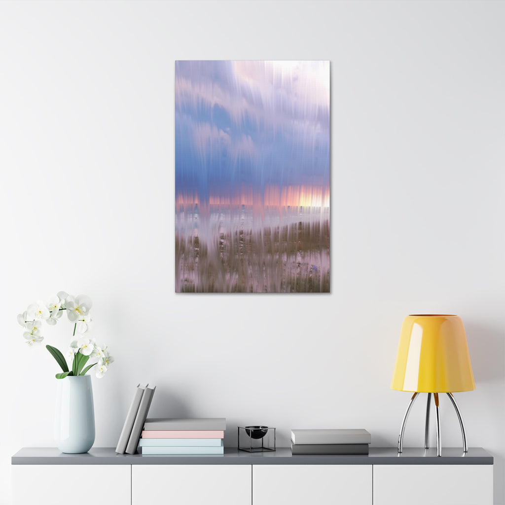 Abstract Sunset Canvas Print — Stretched 1.5"