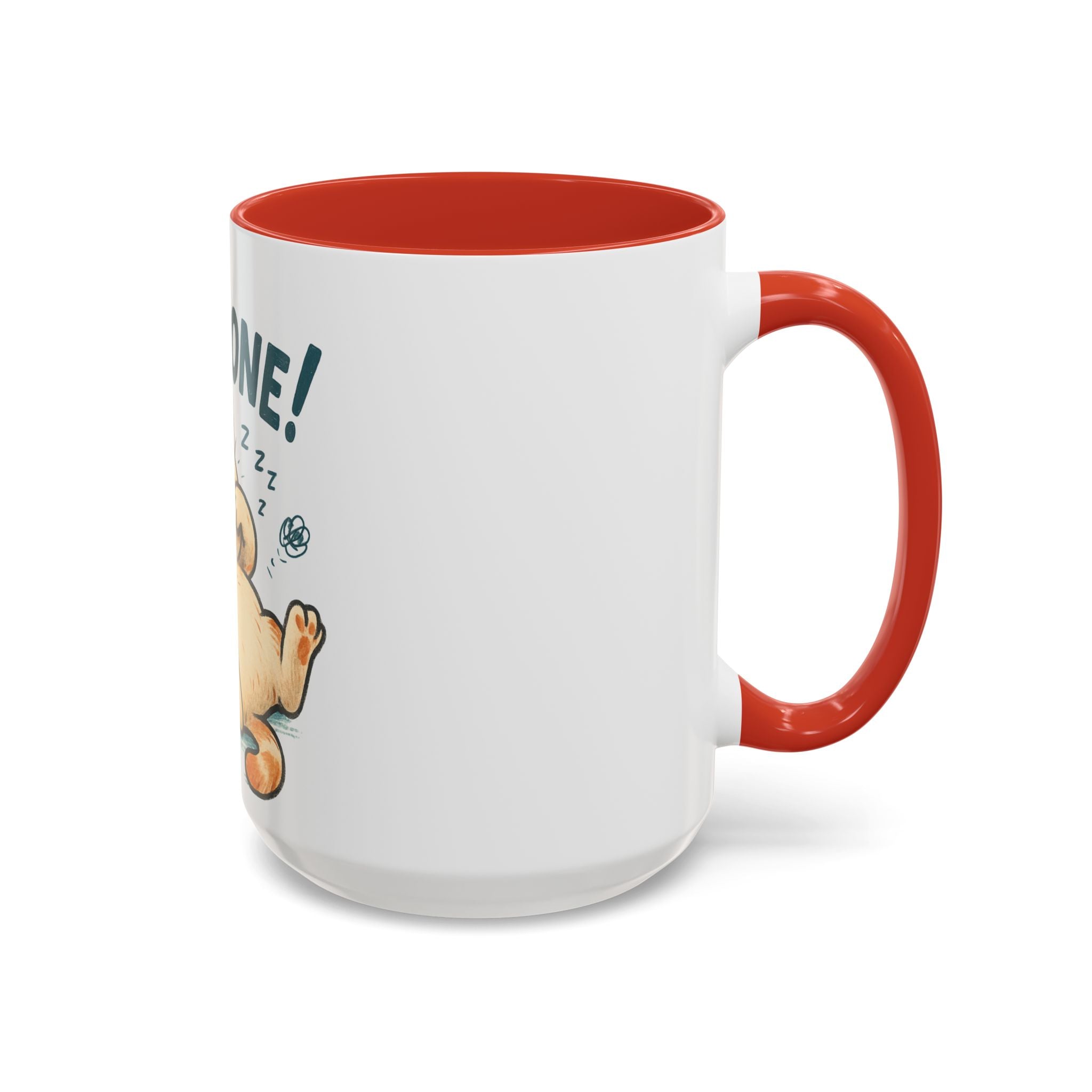 I’m Done! Cat Coffee Mug — Funny Sleepy Cat Accent Mug (11/15oz)