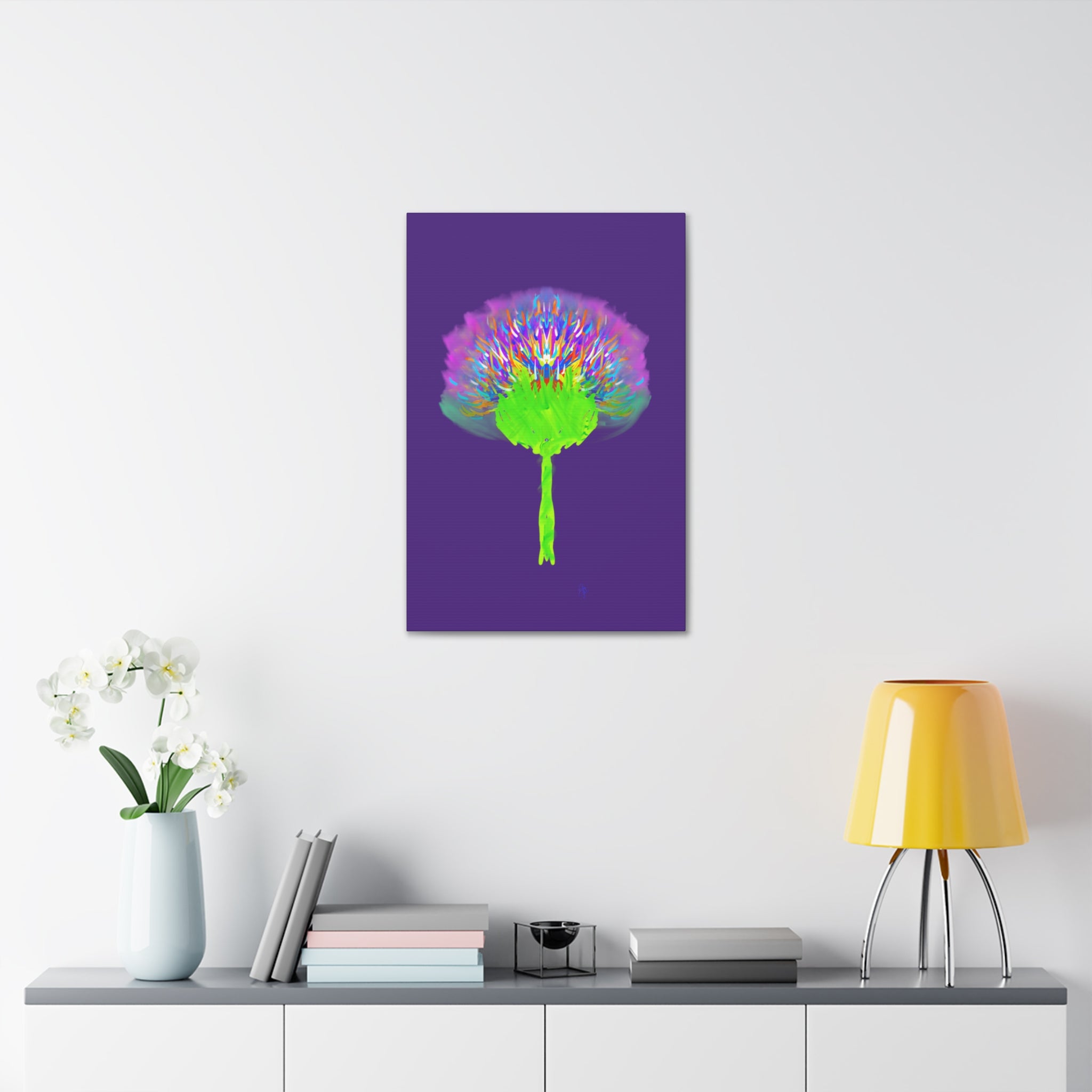 Vibrant Bloom Canvas