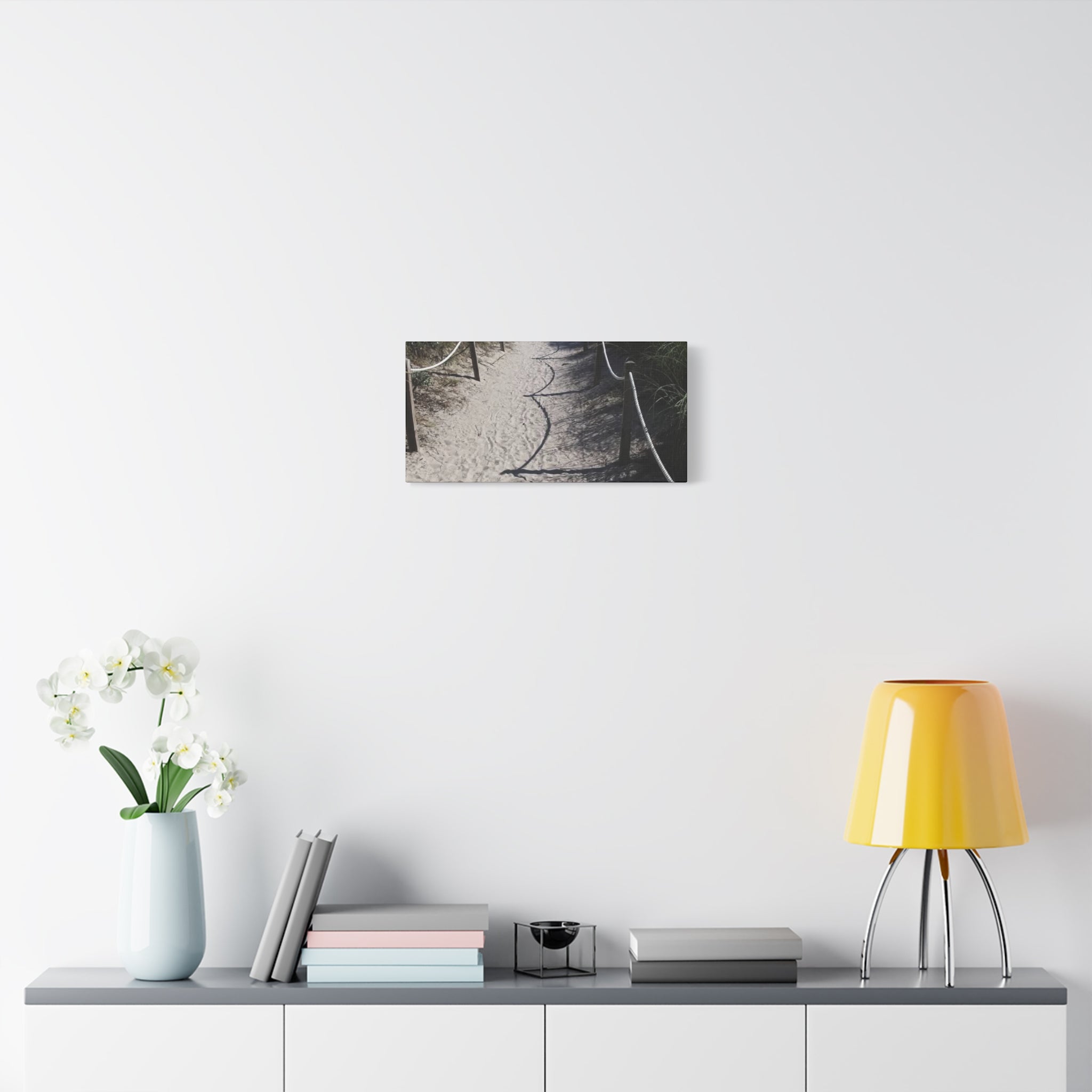 Beach Pathway Wall Art - Matte Canvas