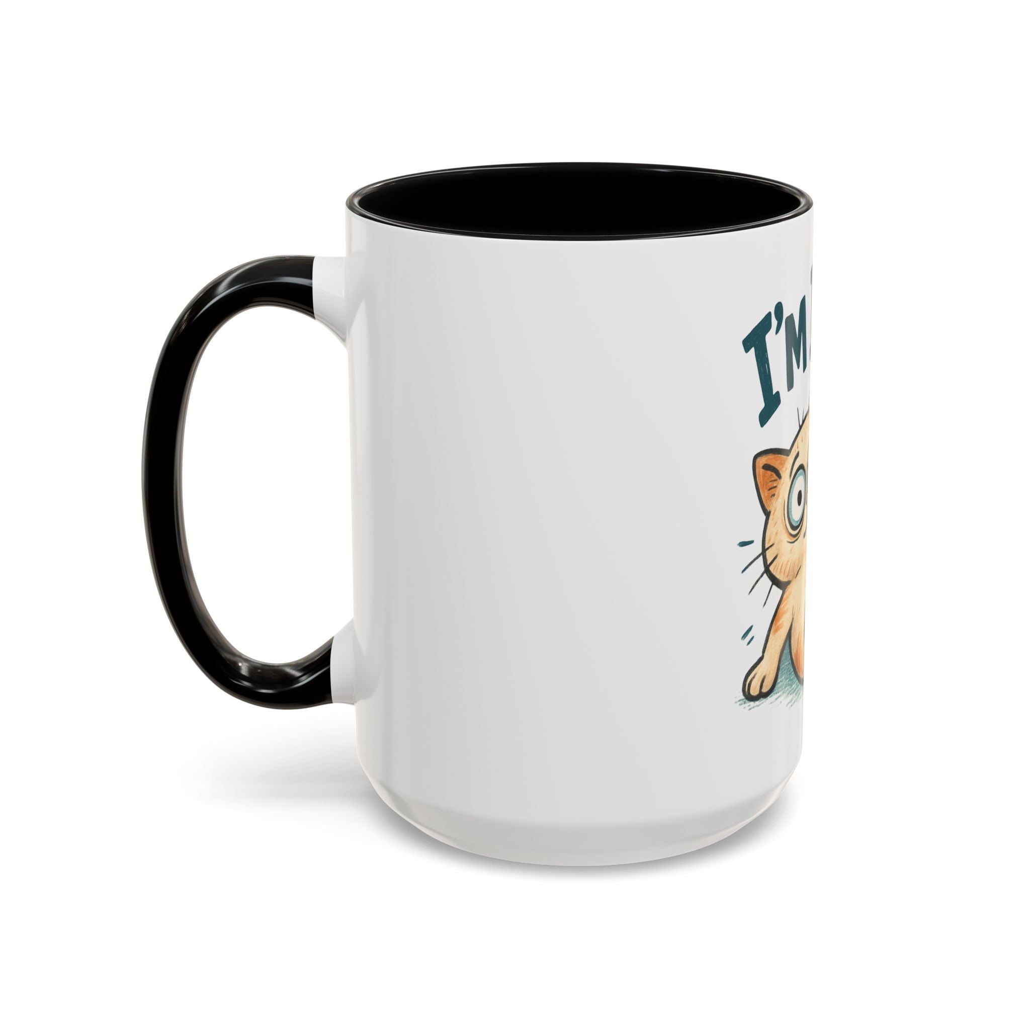 I’m Done! Cat Coffee Mug — Funny Sleepy Cat Accent Mug (11/15oz)