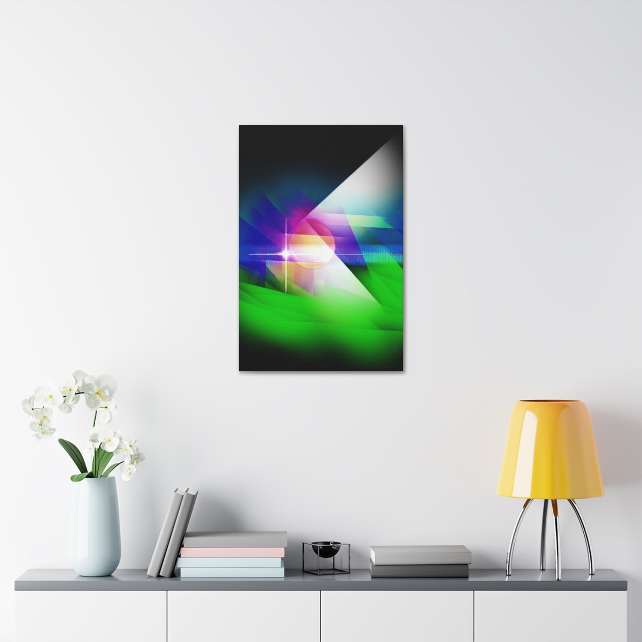 Let There Be Light! Stretched Canvas Wall Art — 1.5" Depth