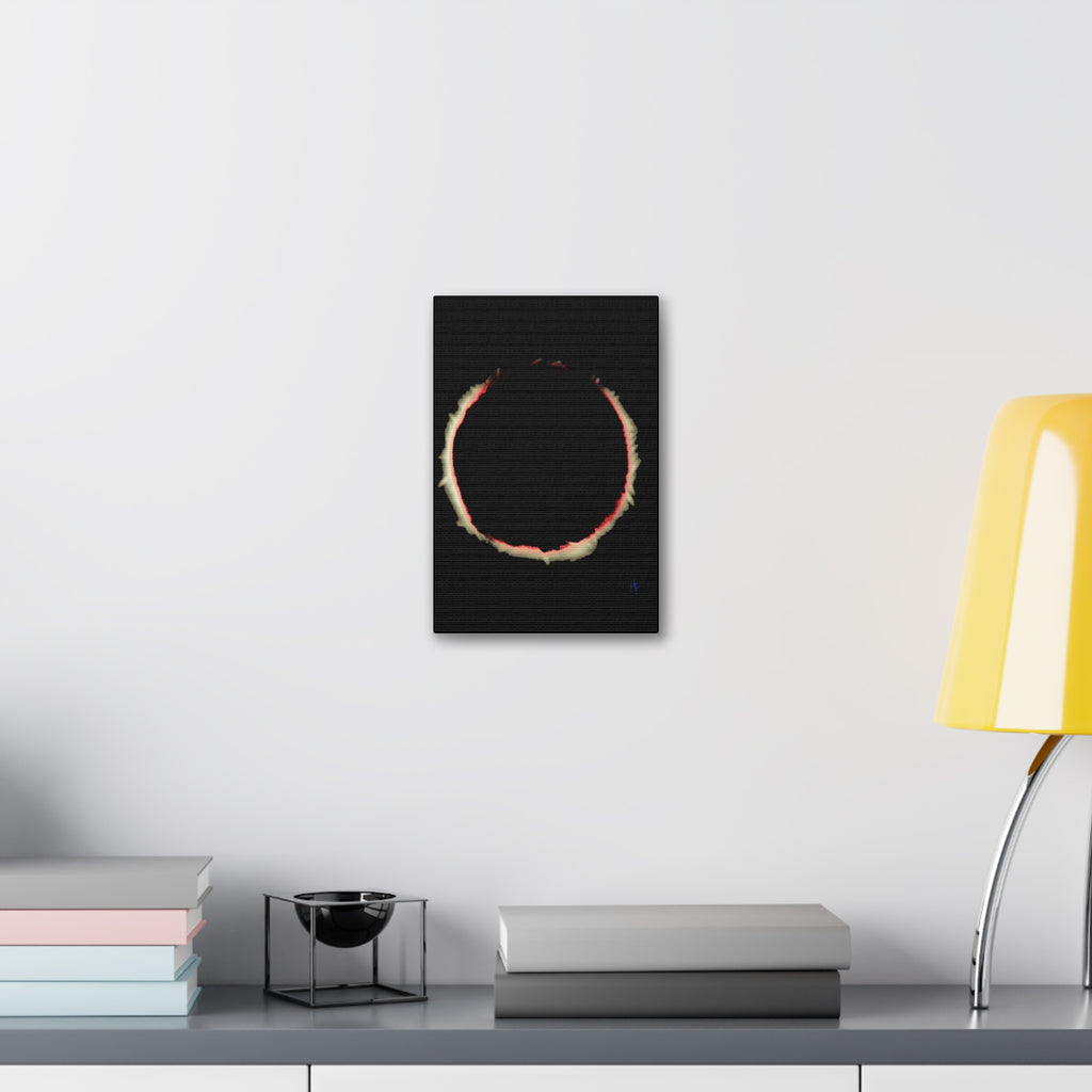 Solar Eclipse Canvas Stretched 1.5" — Wall Art Print