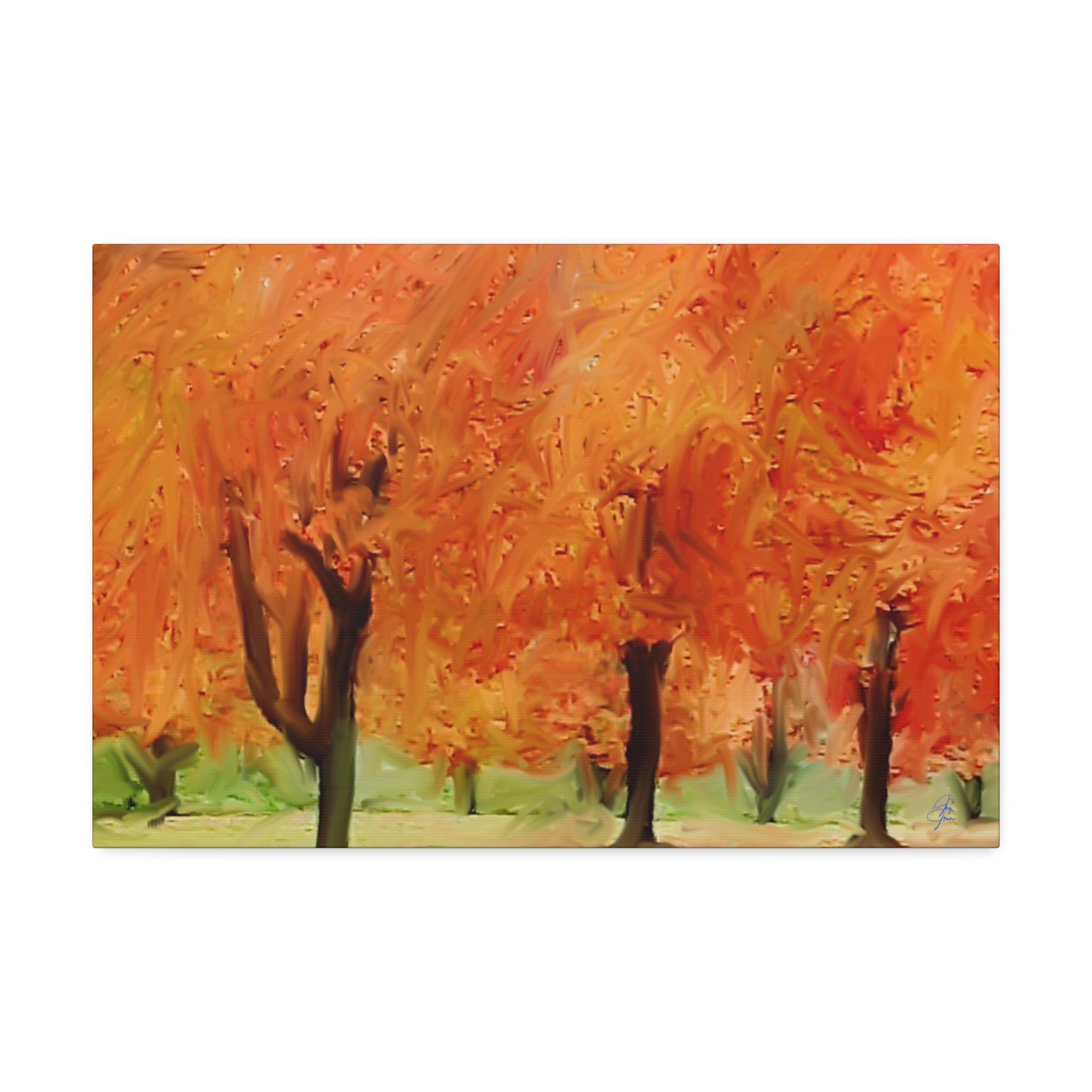 Trees of North Carolina Canvas Stretched 1.5"
