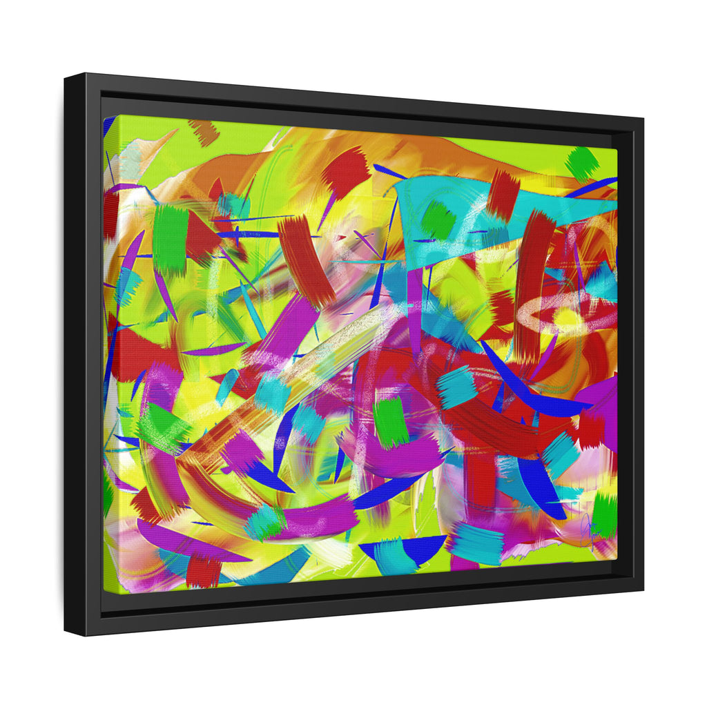 Matte Canvas, Framed (Multi-color)