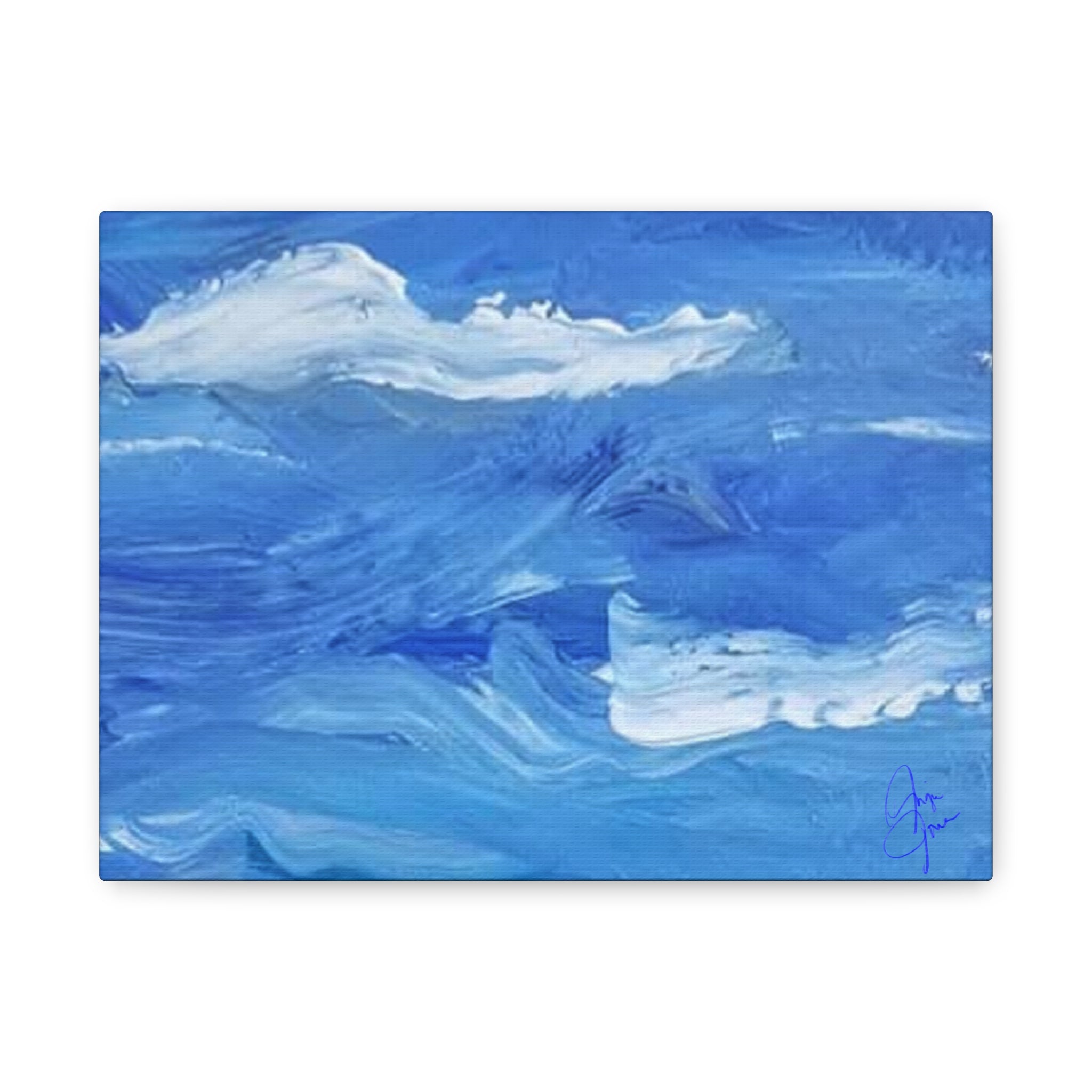 Canvas Wall Art - Blue Ocean Comfort