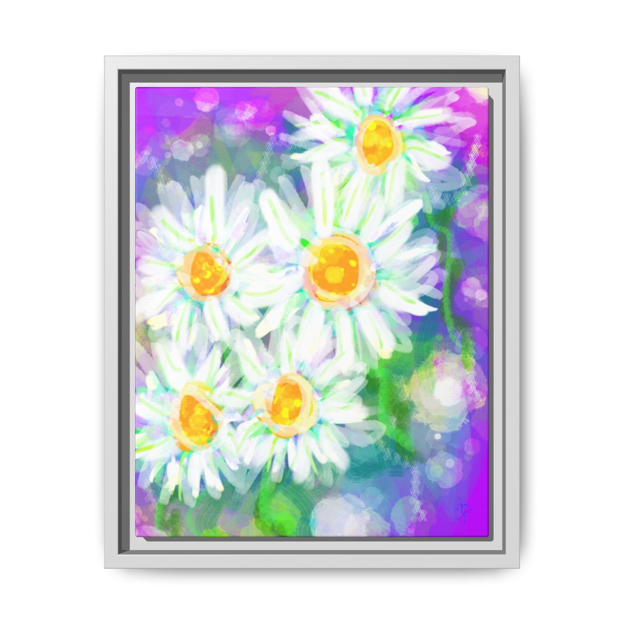 Matte Canvas, Framed (Multi-color)