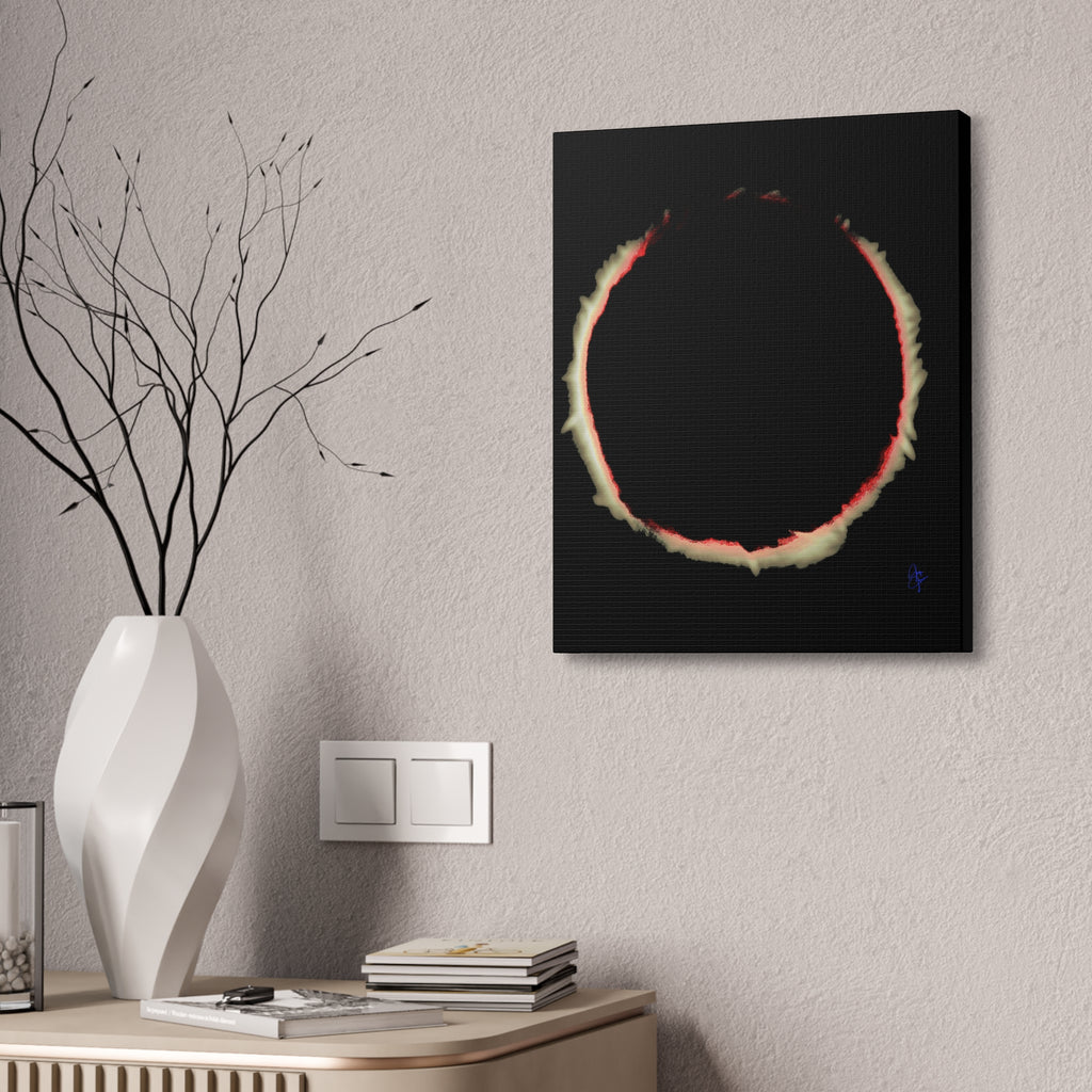 Solar Eclipse Canvas Stretched 1.5" — Wall Art Print
