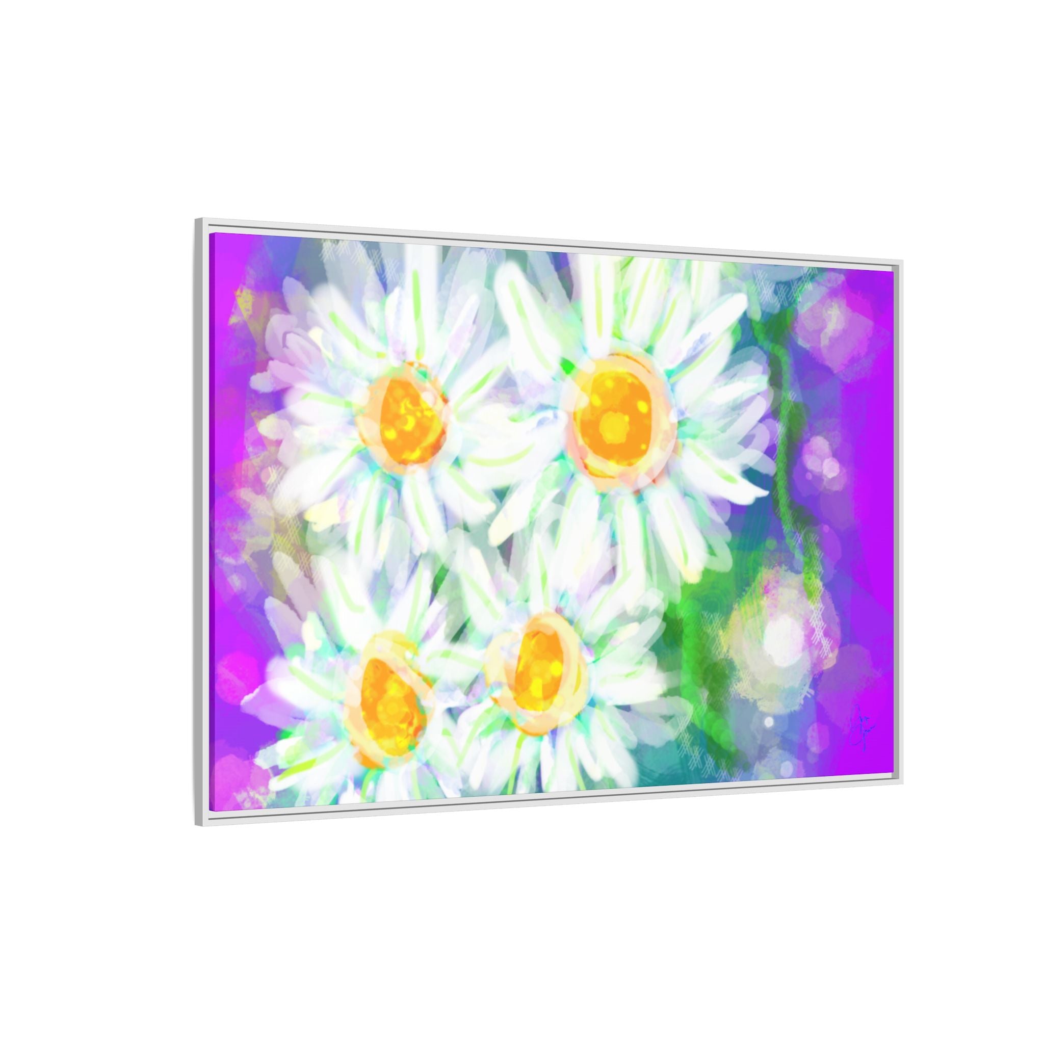 Matte Canvas, Framed (Multi-color)