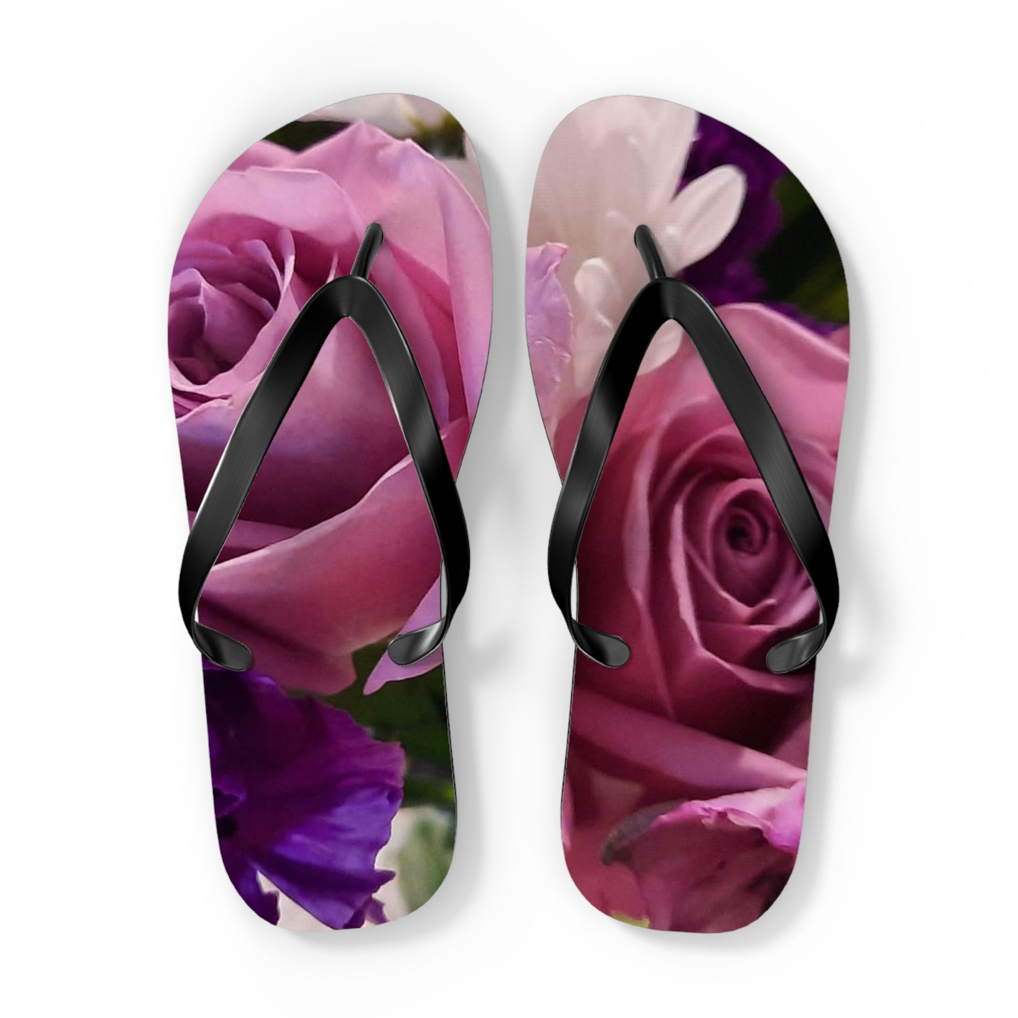 Floral Flip Flops - Perfect for Summer Vibes and Beach Days