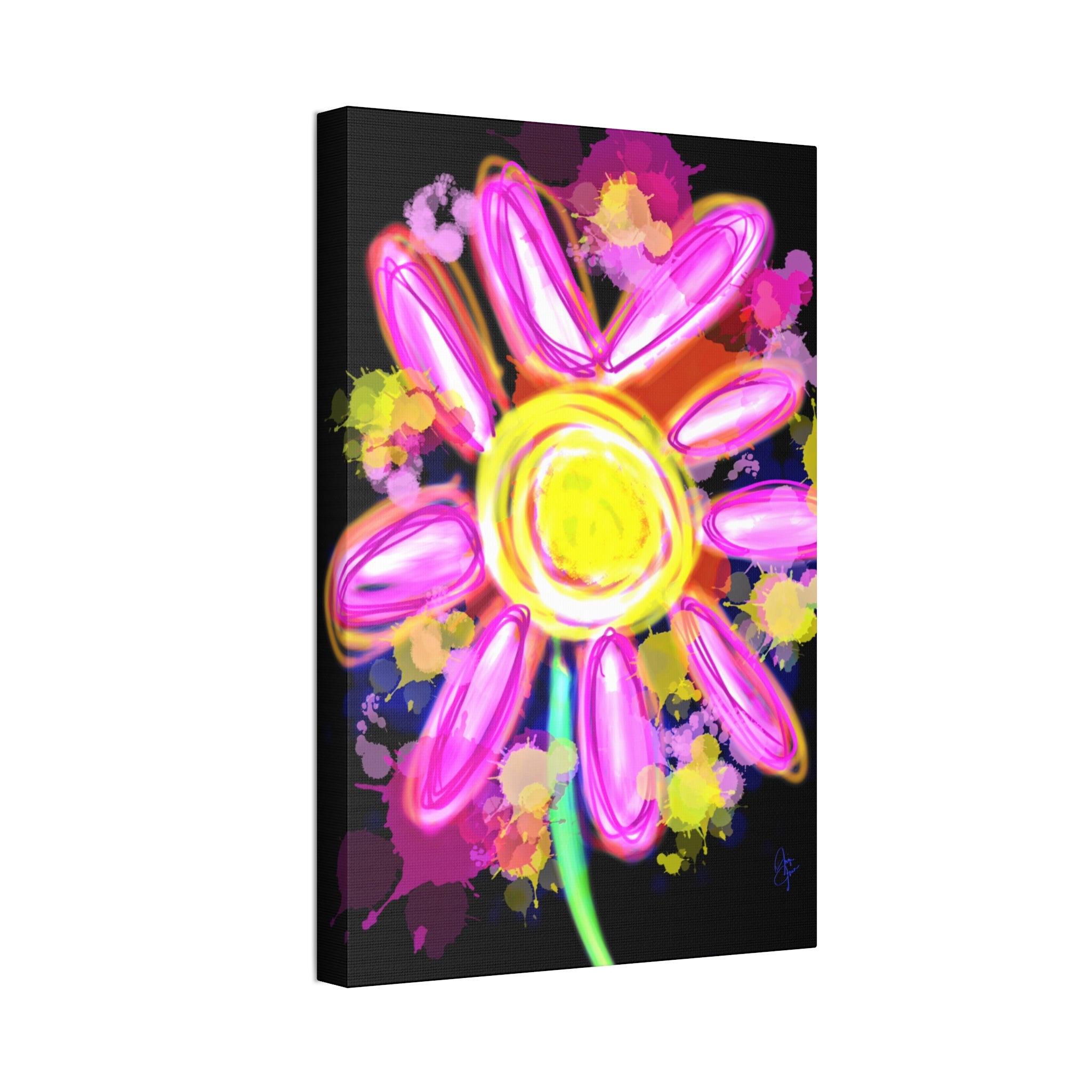Bright Sunshine Daisy Canvas