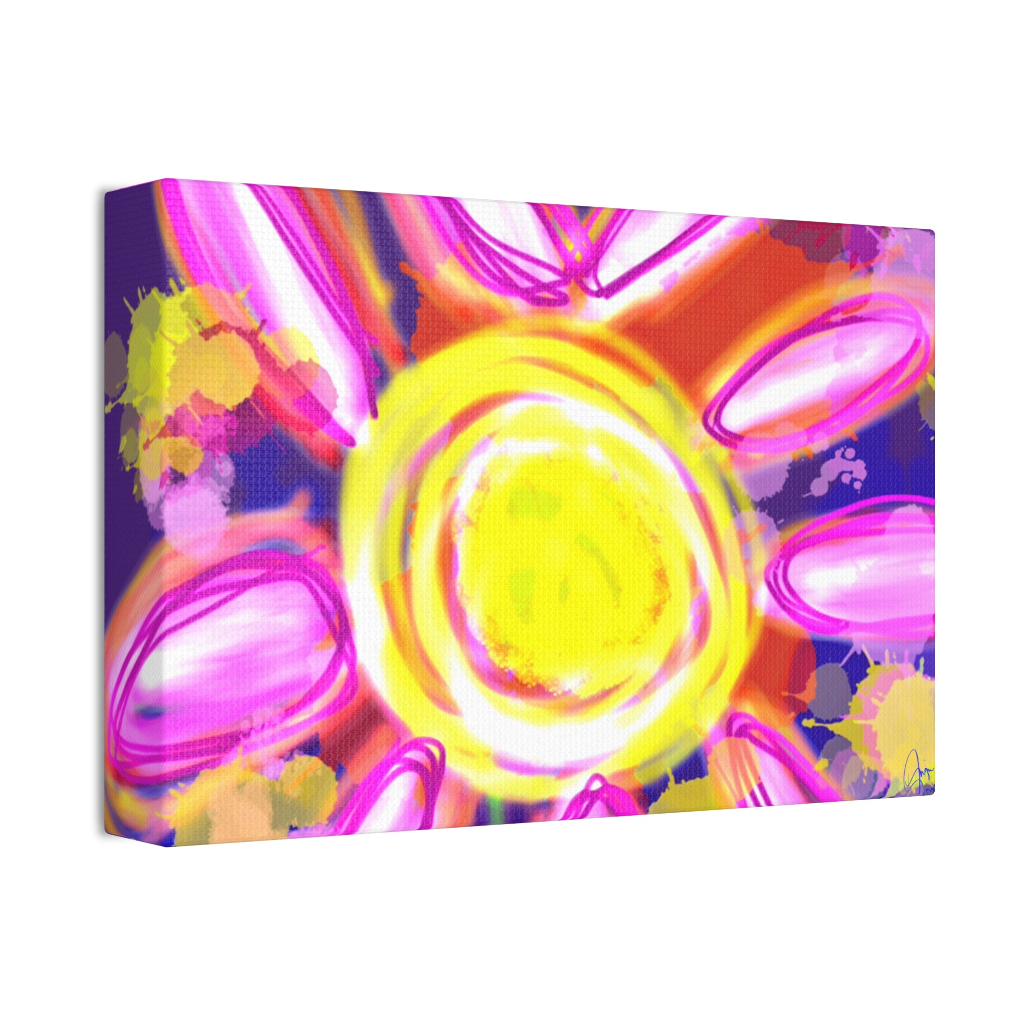 Bright Sunshine Daisy Canvas