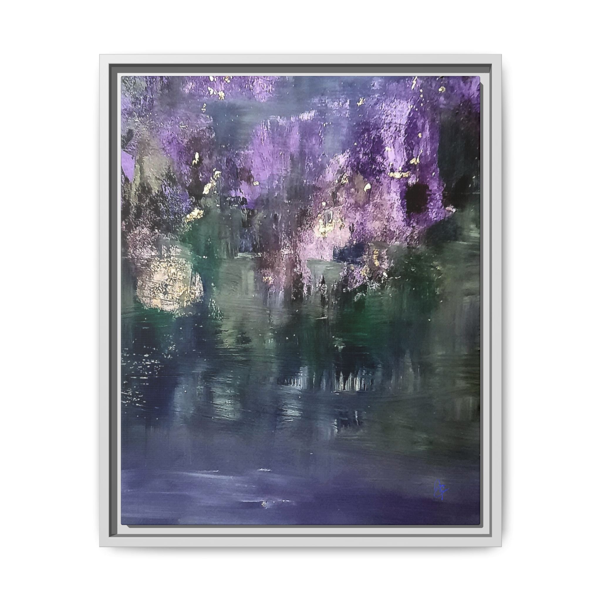 Impressionism Vibes Matte Canvas Print (Framed)