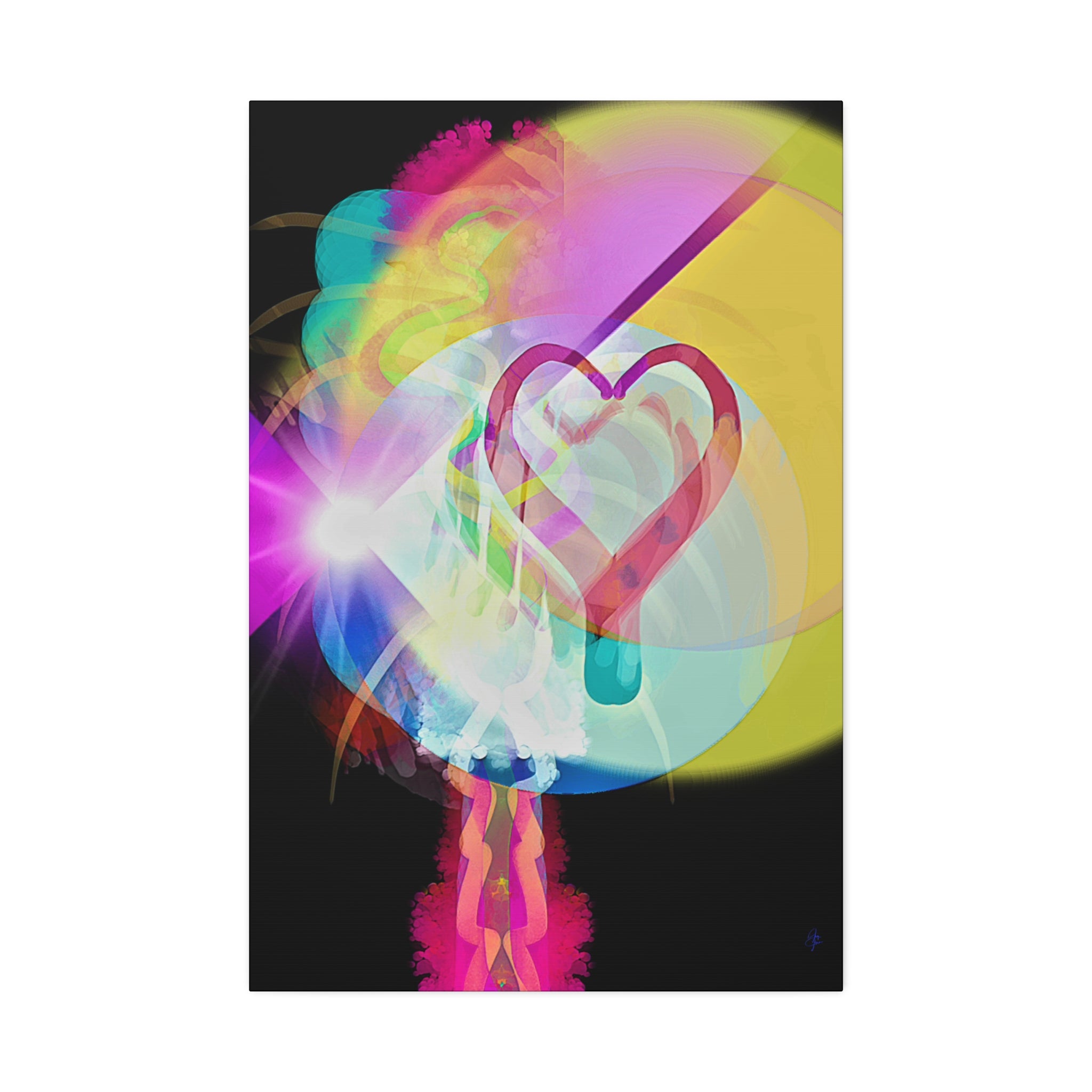 God's Love Canvas Wall Art - Stretched 1.5"