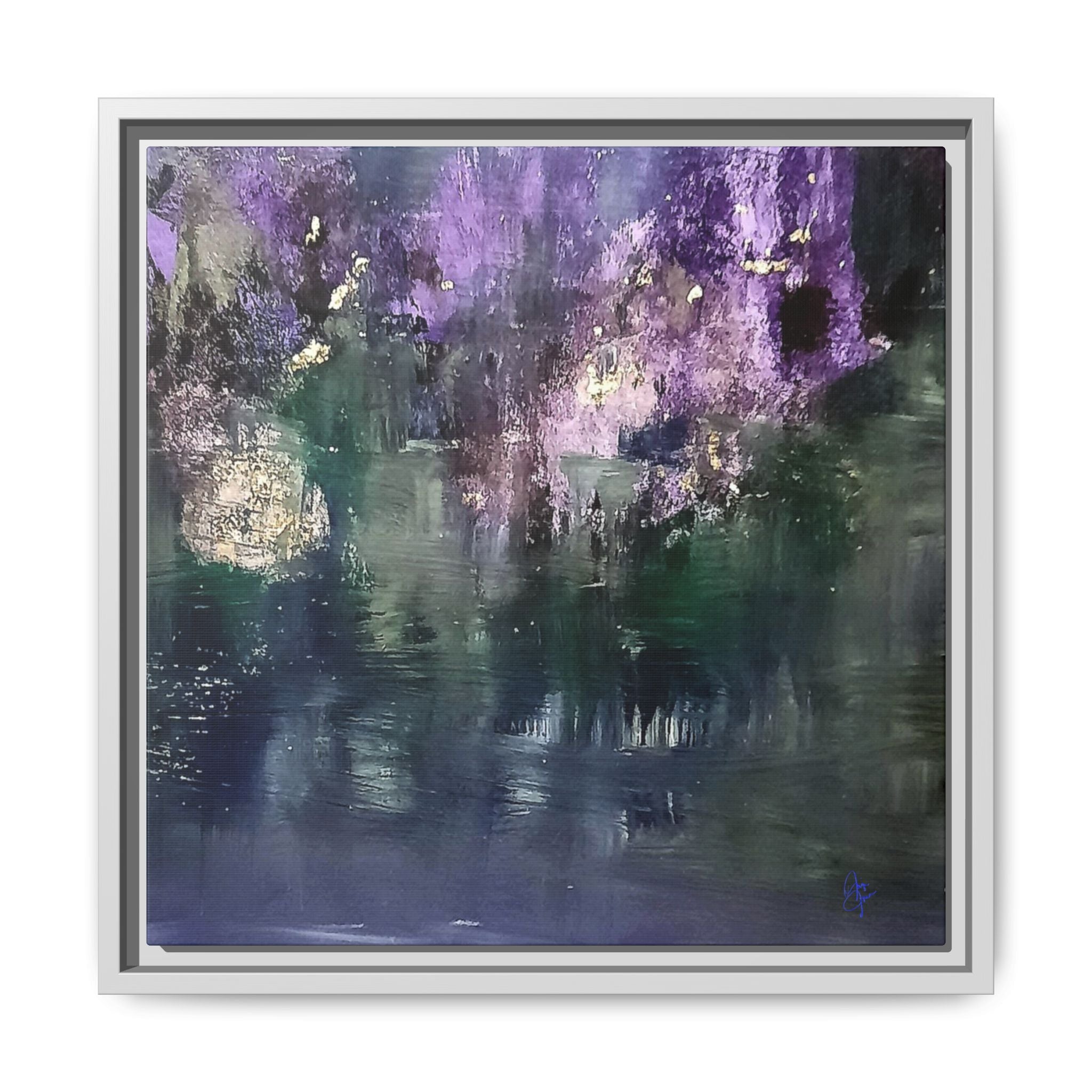 Impressionism Vibes Matte Canvas Print (Framed)