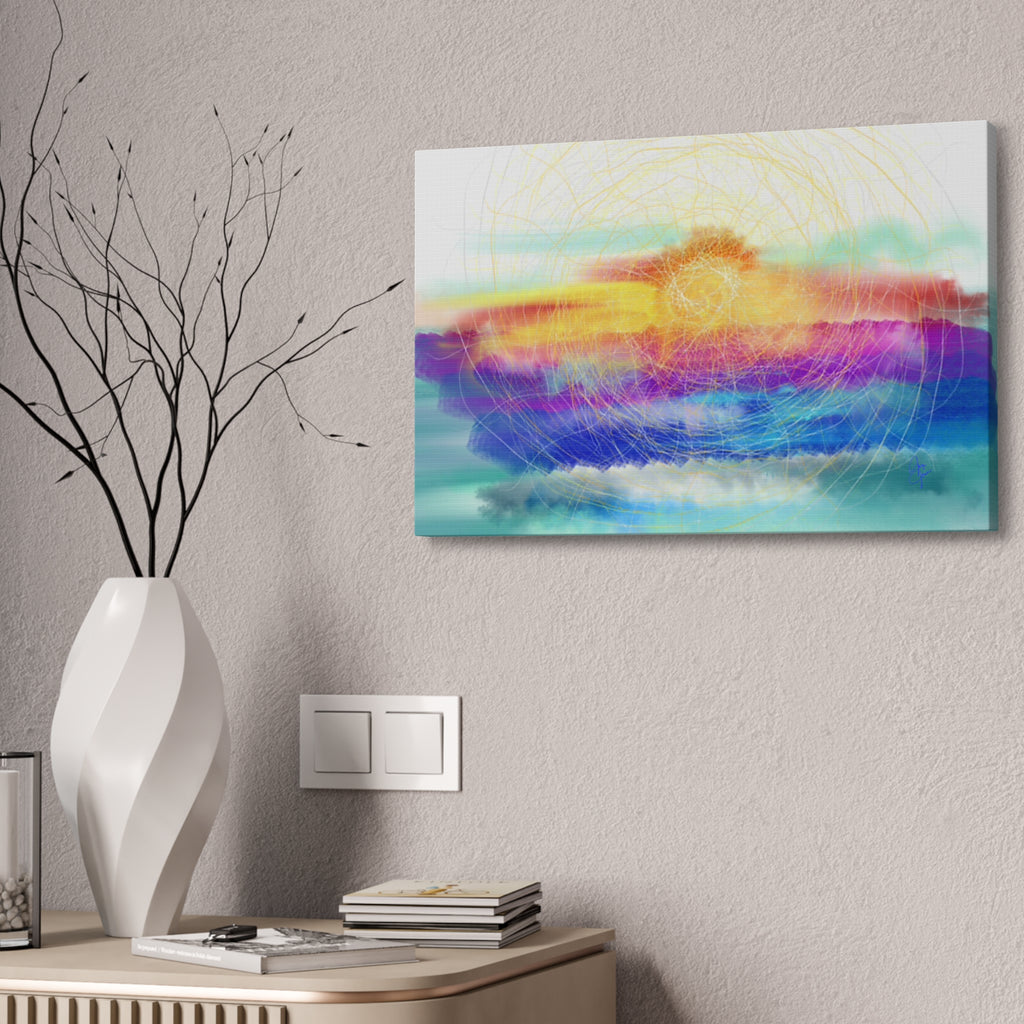 Sunrise Radiance Canvas