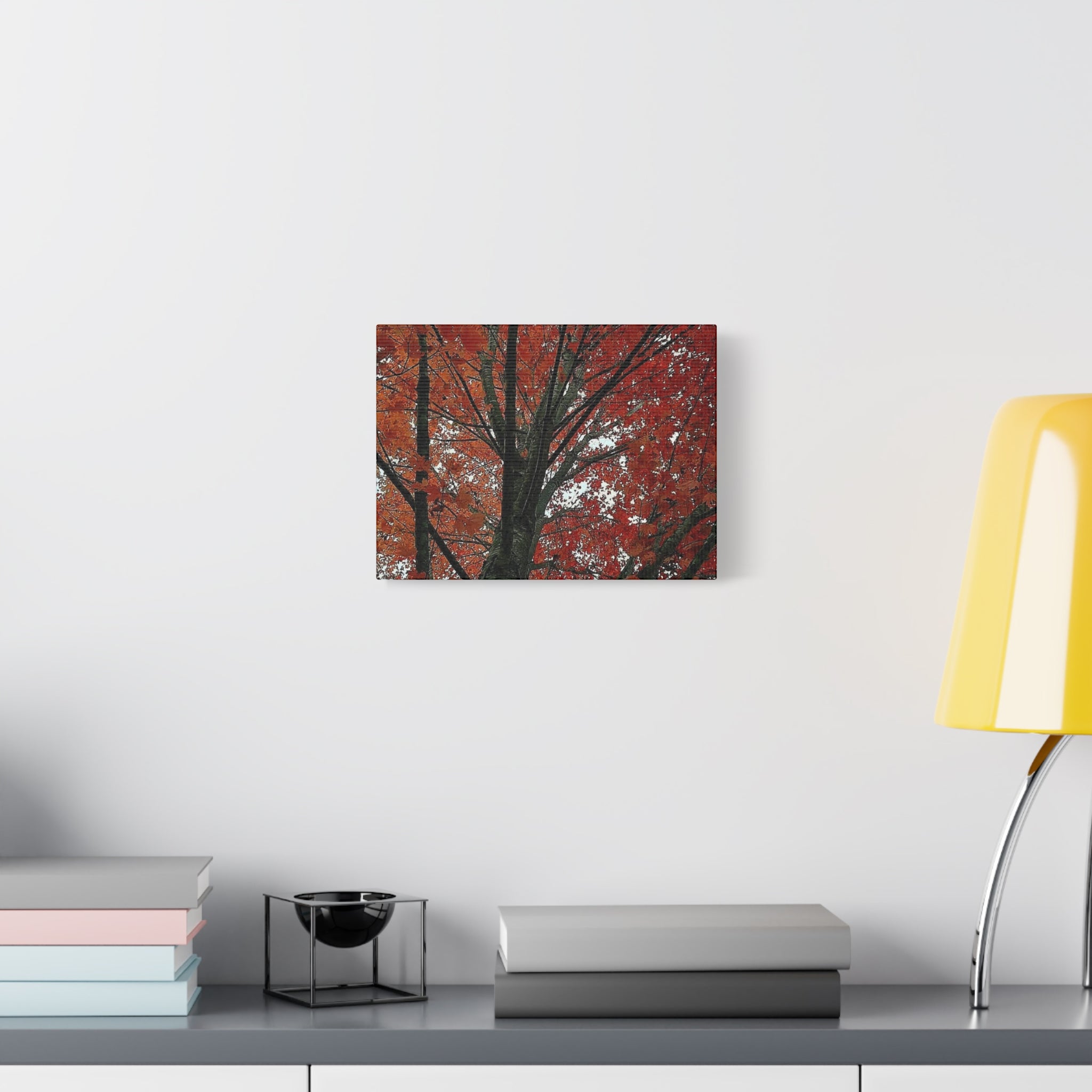 Autumn Maple Tree Matte Canvas Print — Stretched 1.25"