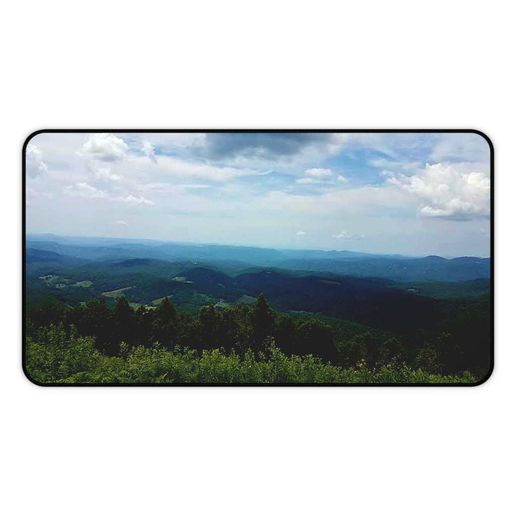 Mountain Vista Desk Mat — Scenic Blue Ridge Landscape Mouse Pad