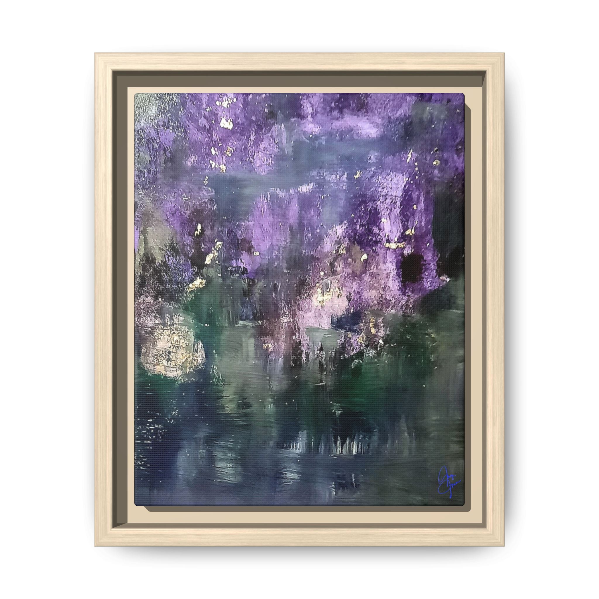 Impressionism Vibes Matte Canvas Print (Framed)