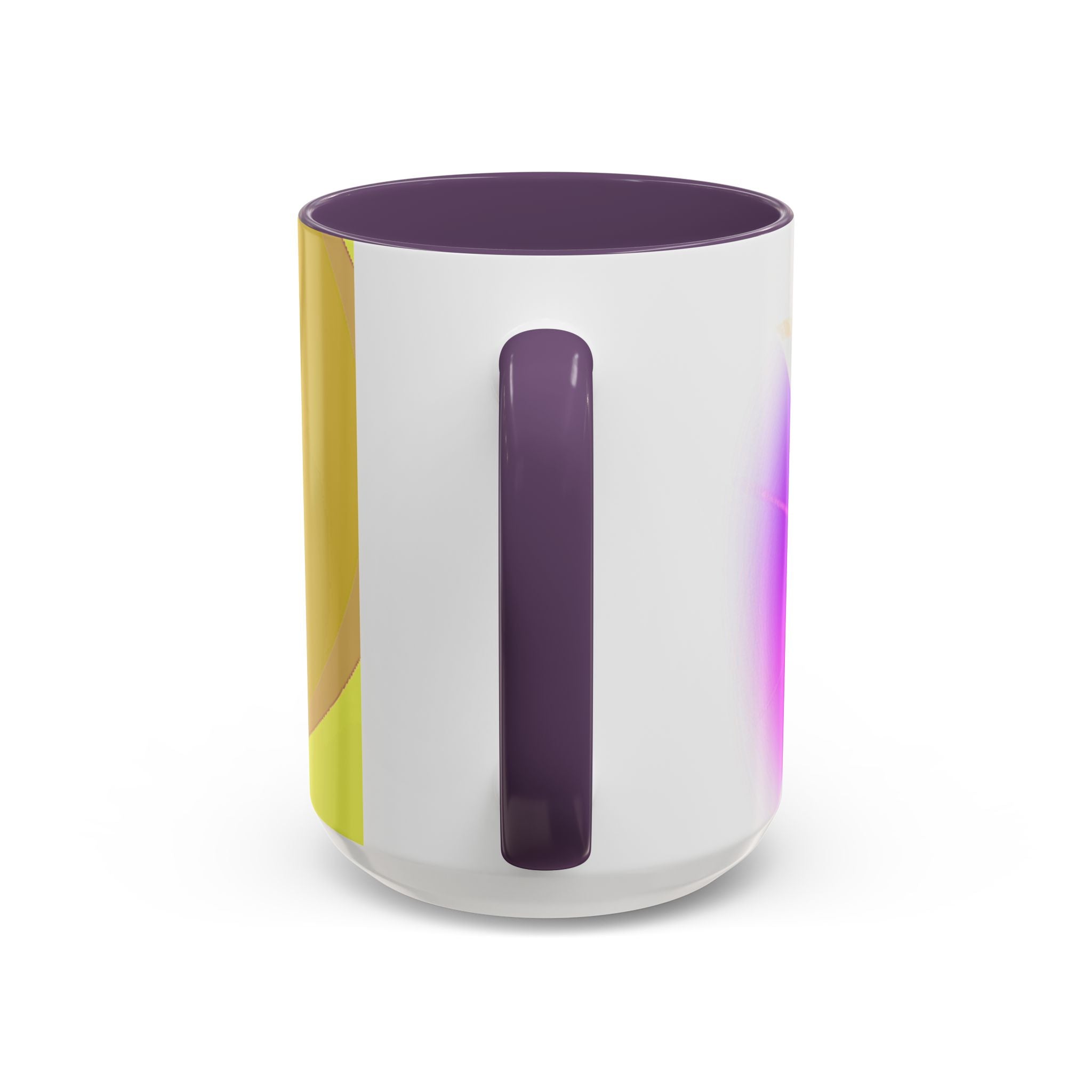 Colorful Heart Coffee Mug – Vibrant Abstract Love Accent Mug (11/15oz)