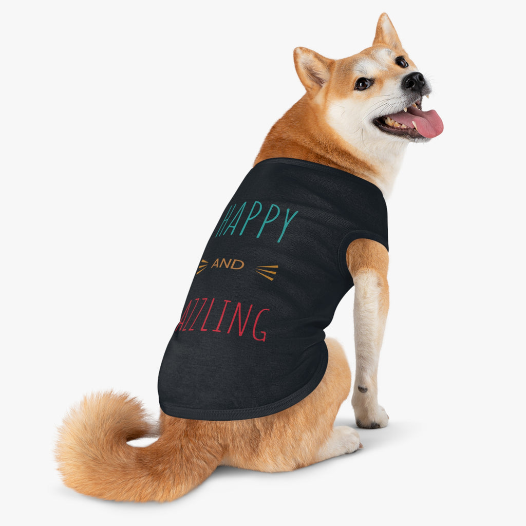 Happy & Dazzling Pet Tank Top for Fun-Loving Pets I