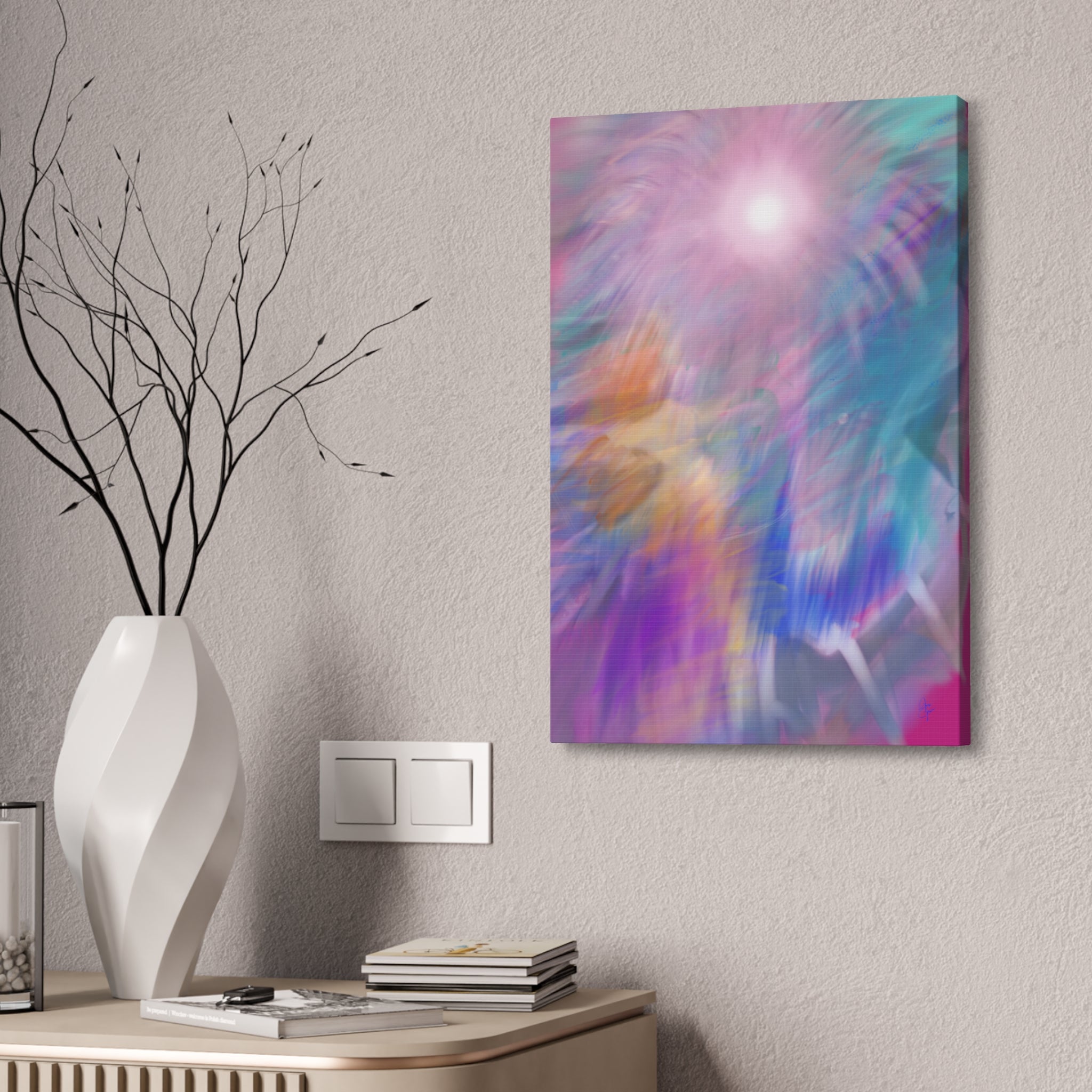 Be the Light Canvas Wall Art - Stretched 1.5"