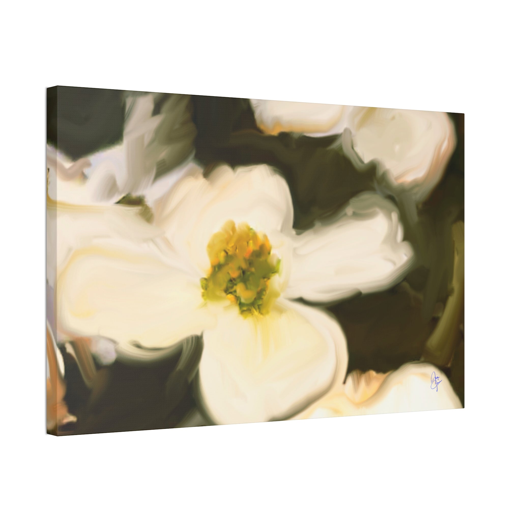 Davey Dogwood Park Palestine TX Canvas Wall Art