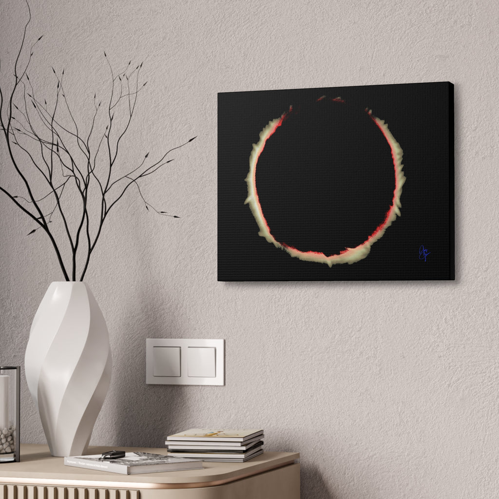 Solar Eclipse Canvas Stretched 1.5" — Wall Art Print