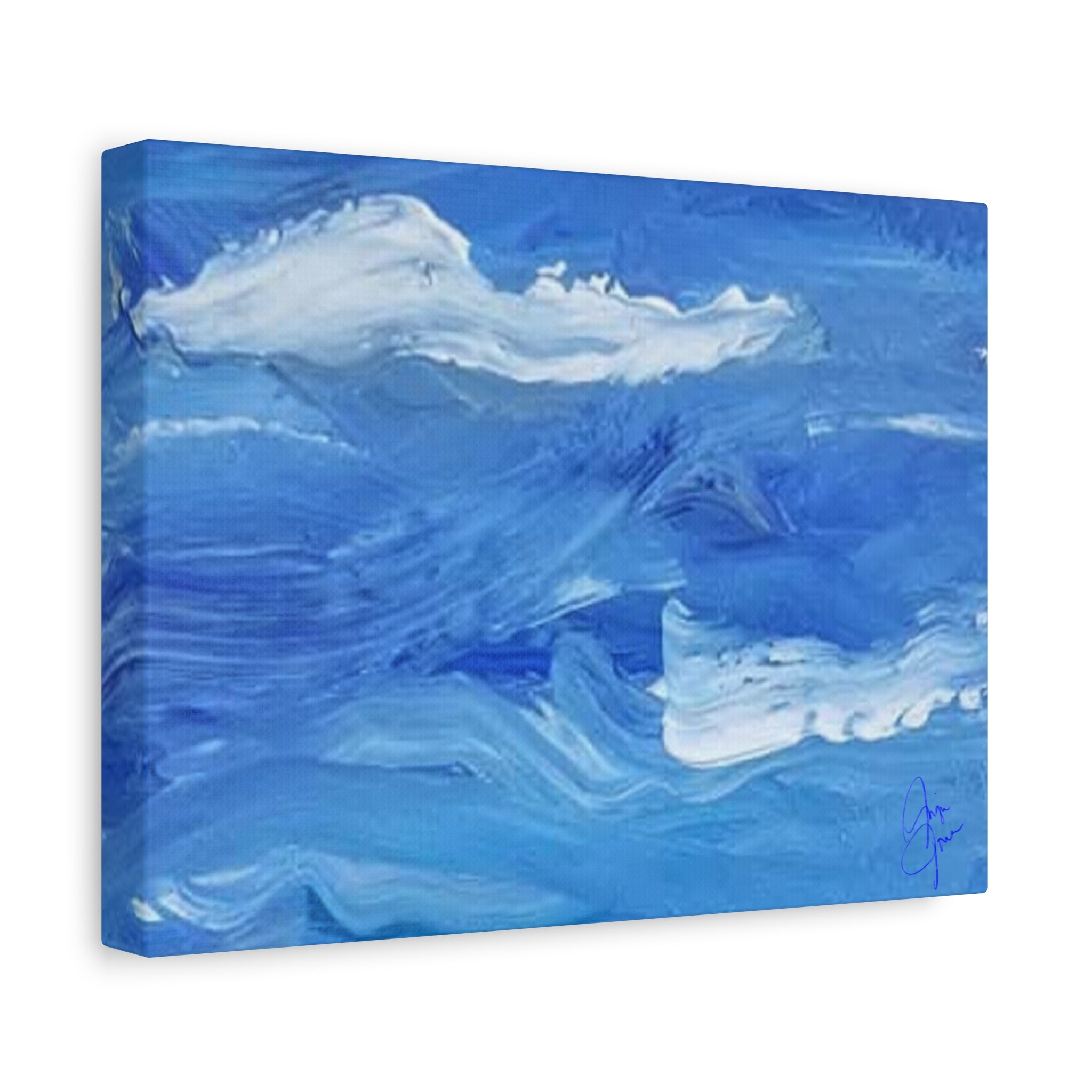 Canvas Wall Art - Blue Ocean Comfort