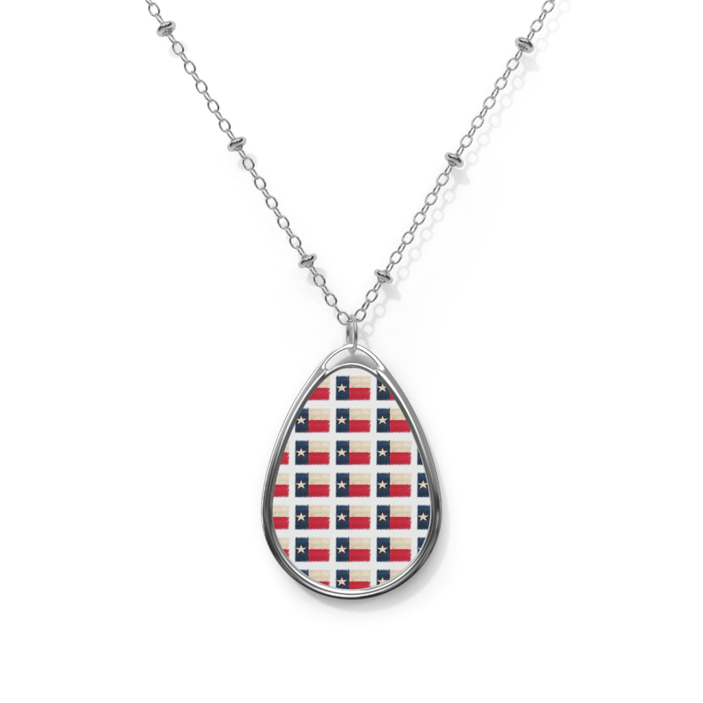 Texas Girl — Texas flag Flag Grid Pendant