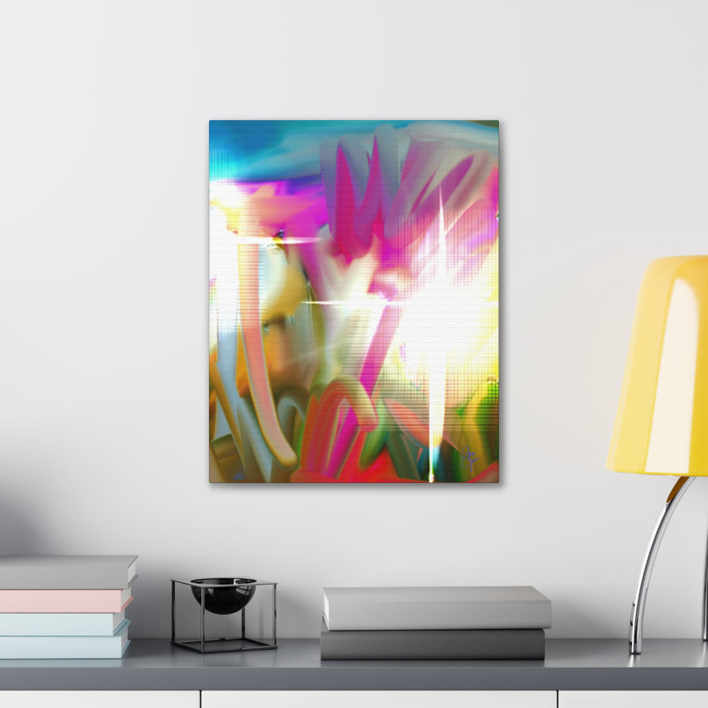 Sunlit floral pastures